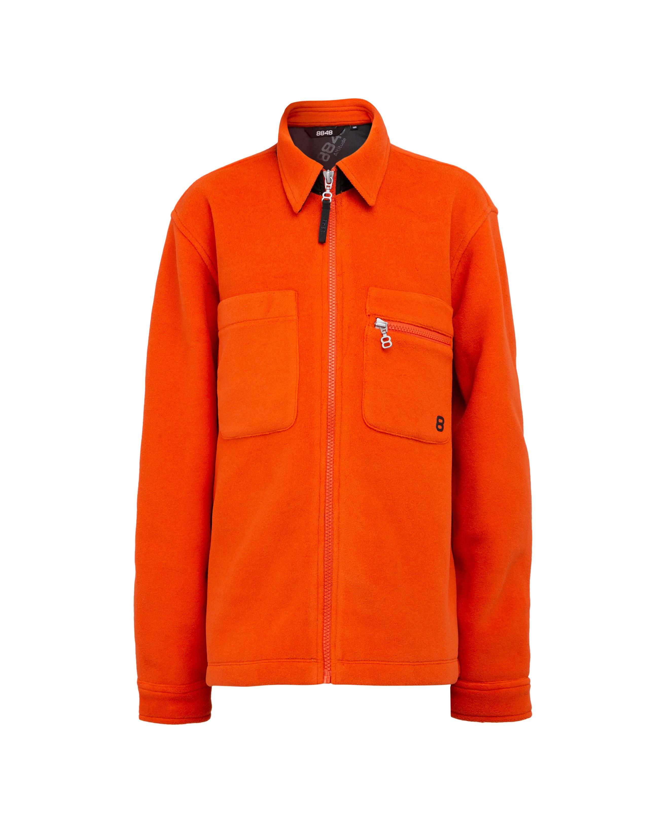 Heim JR Fleece Jacket Chili - Orange Fleece Kinder