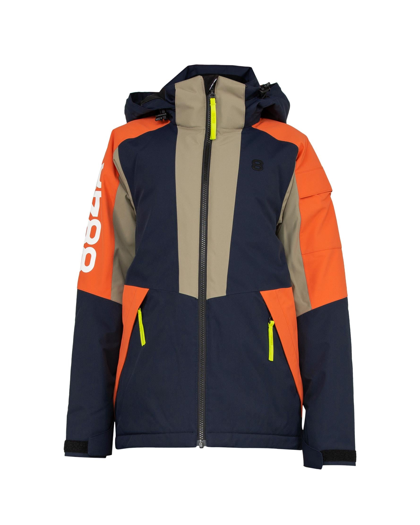 Miksu JR Jacket Navy - Navy ski jacket kids