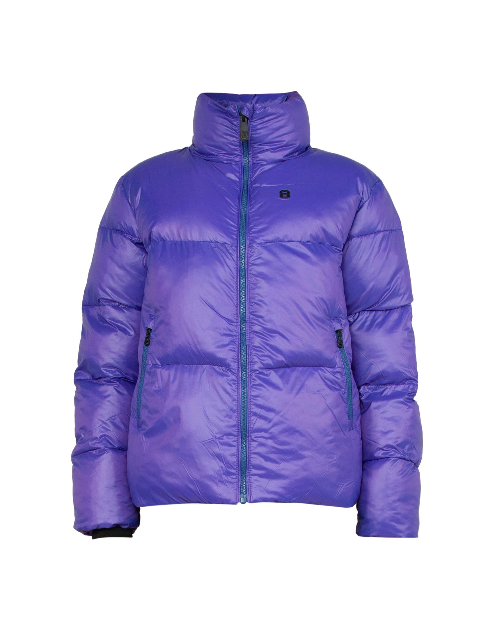 Nora 2.0 JR Jacket Purple - Purple winter jacket kids