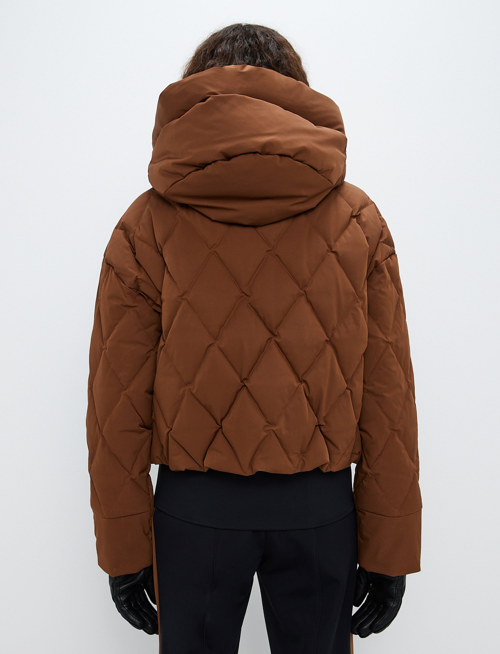 Hildi W Ski Puffer - Cashmere Brown