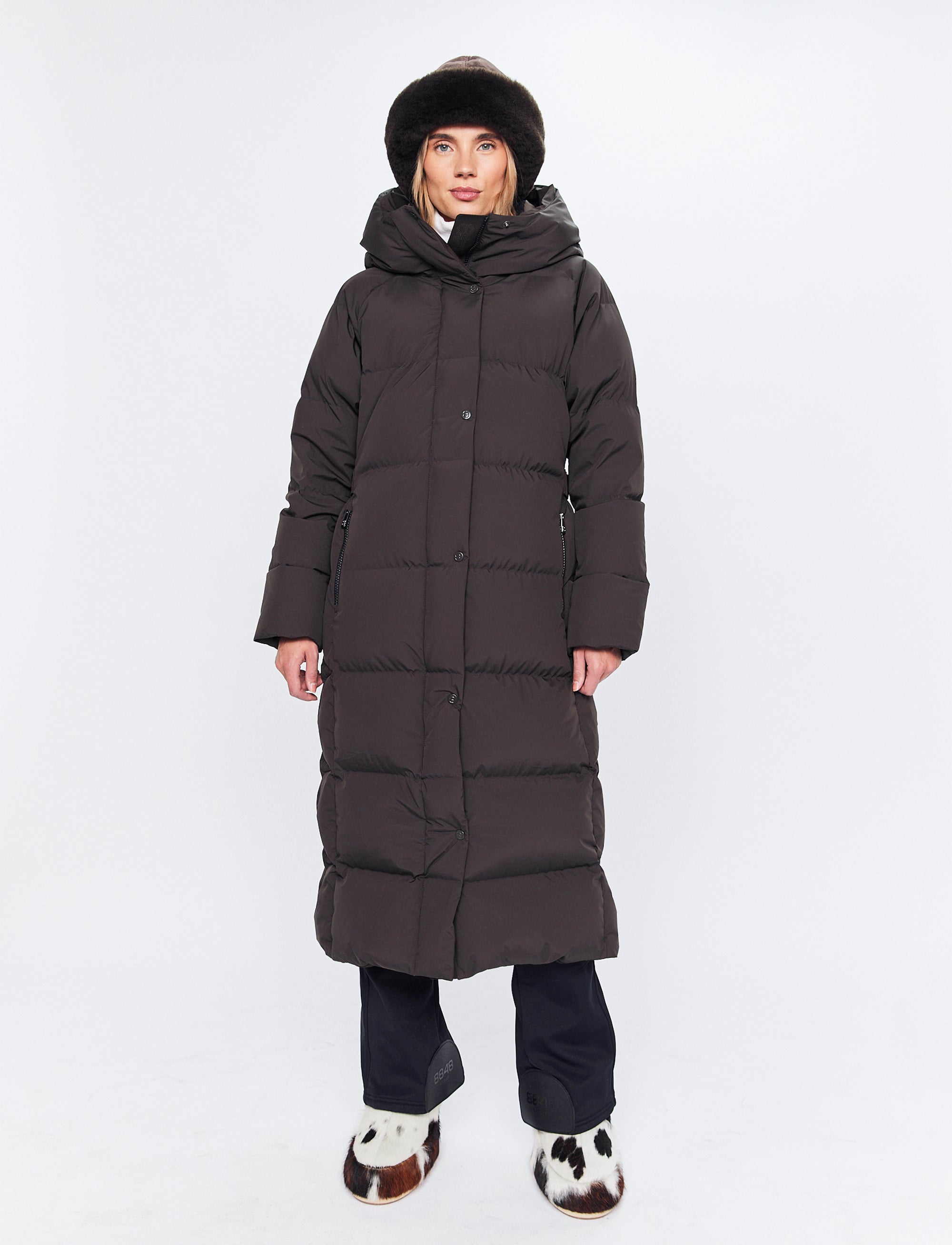 Ruth W Down Coat-Coffea