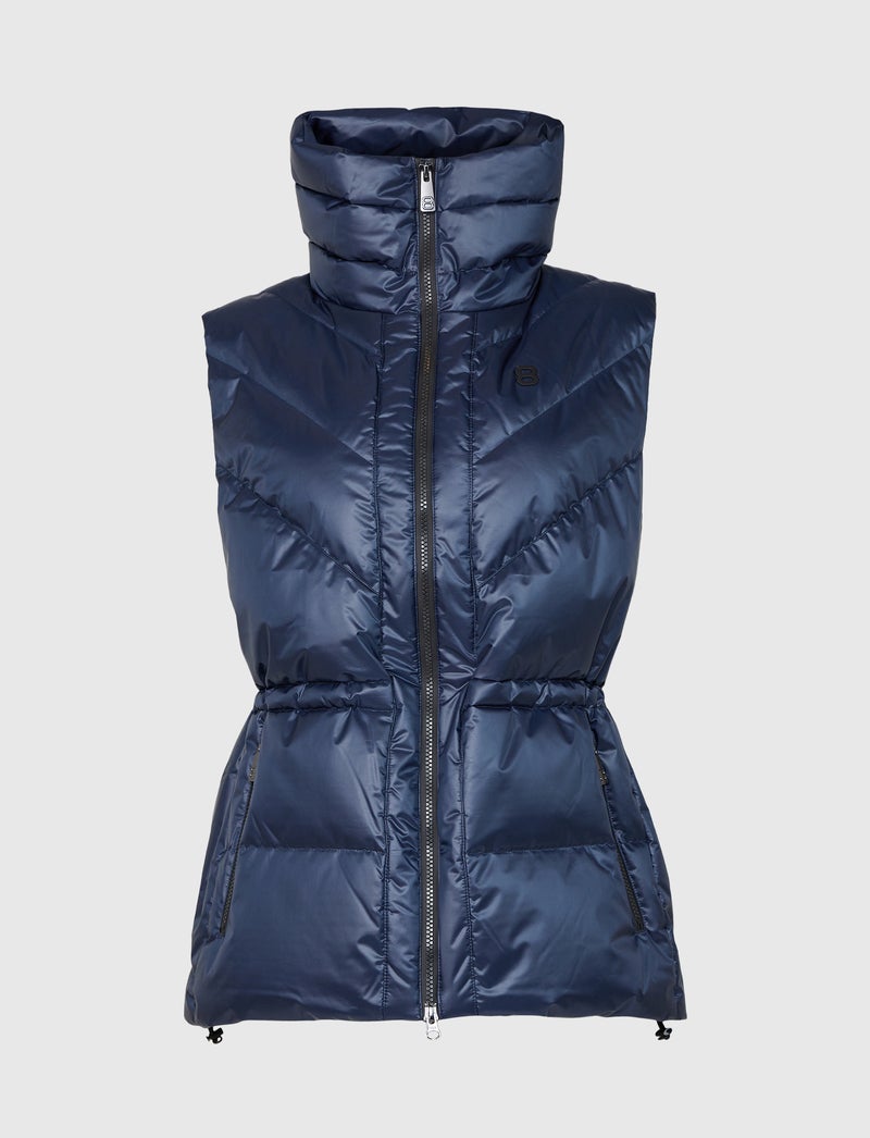 Shacci W Down Vest - Navy