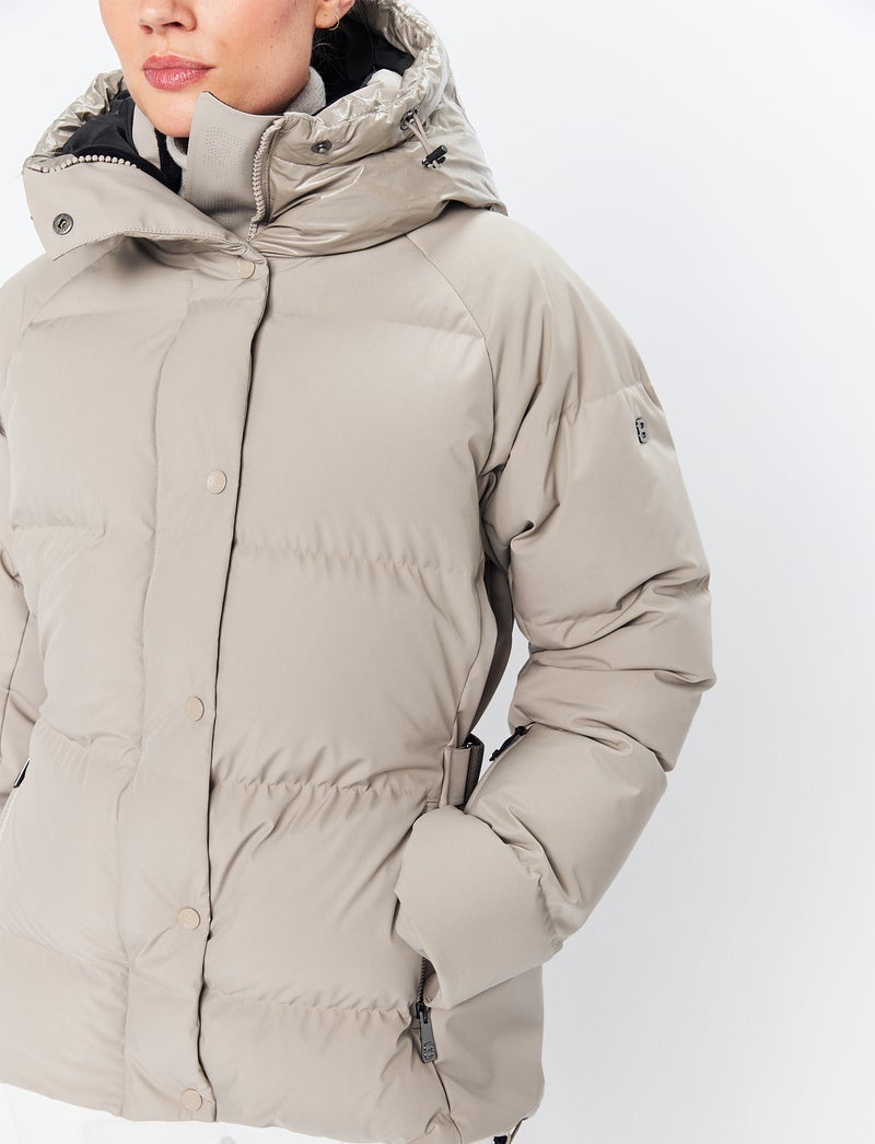 Delaine W Ski Jacket - Lt Beige