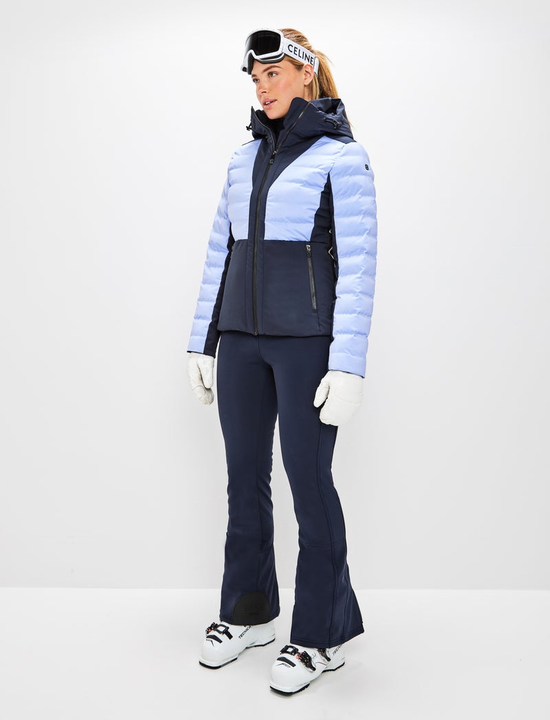 Audrey  Ski Jacket - Hortensia Blue