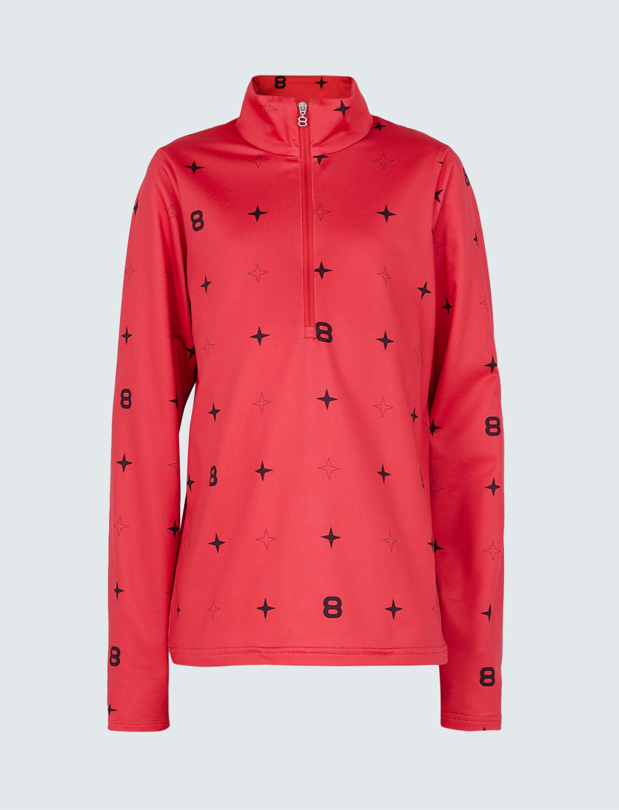 8 Star JR Sweat - Poinsetta Red