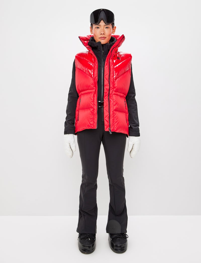 Shacci W Down Vest - Red