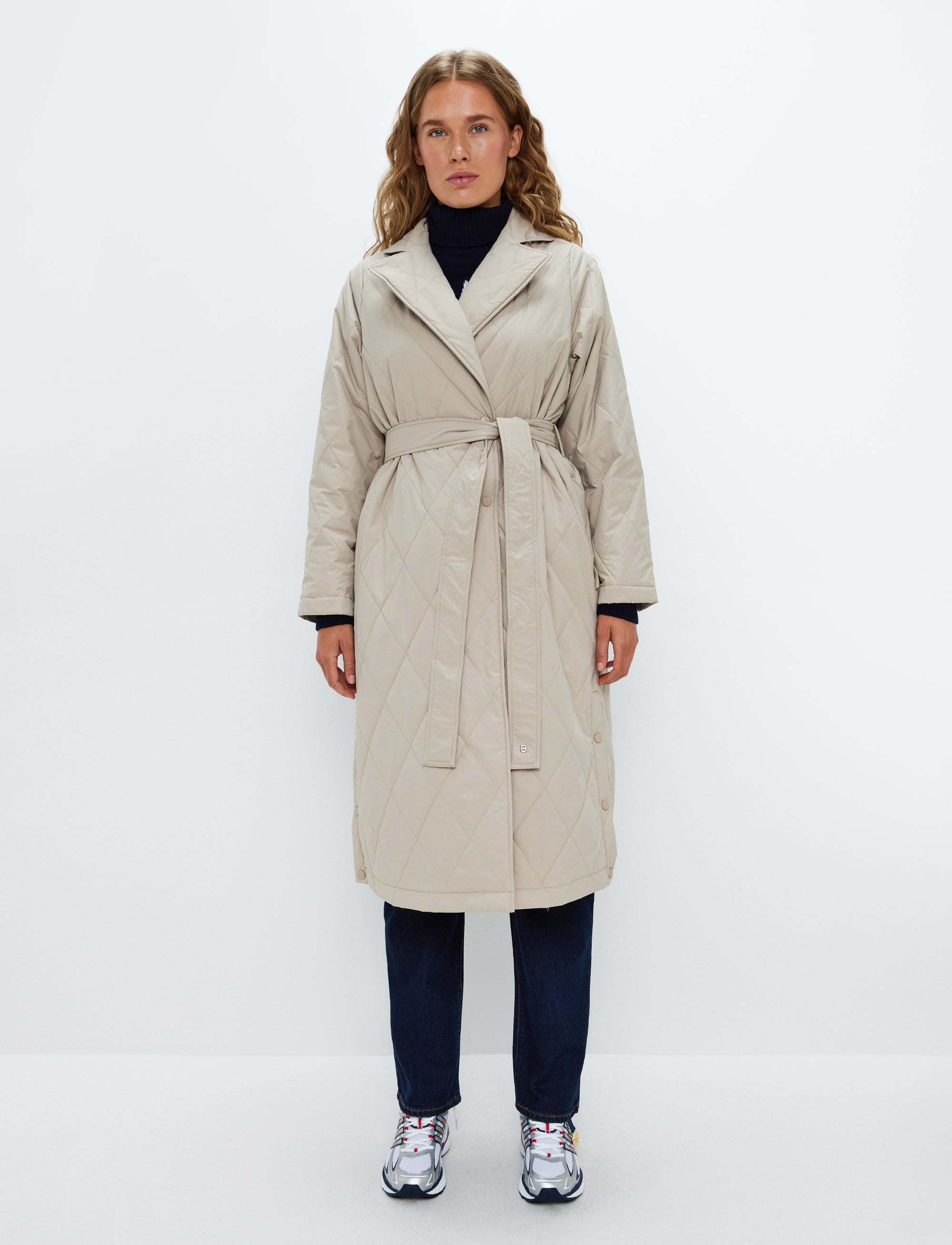 Tinsley W Coat - Lt Beige