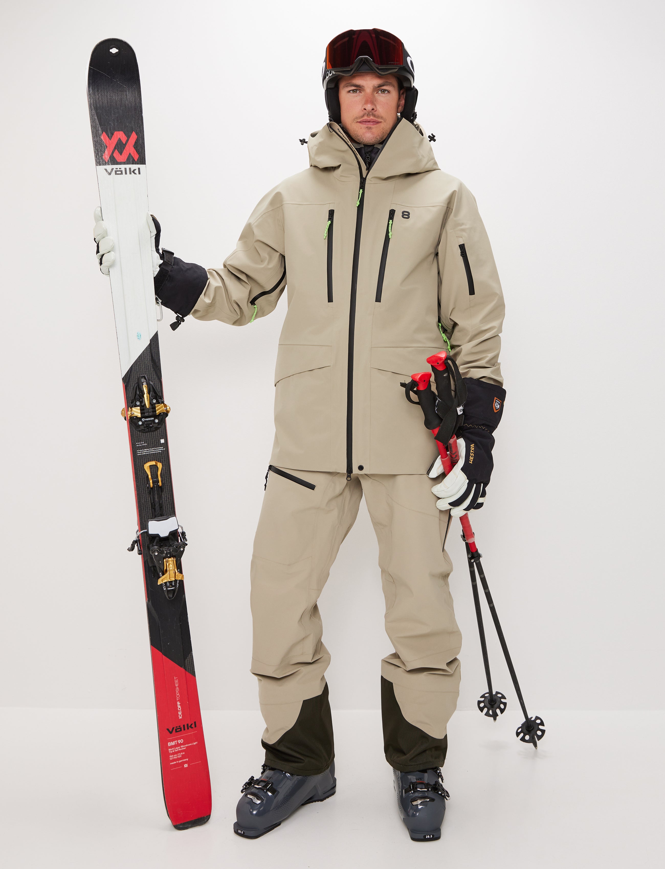 Loop Shell Jacket - Lt Fallen Rock