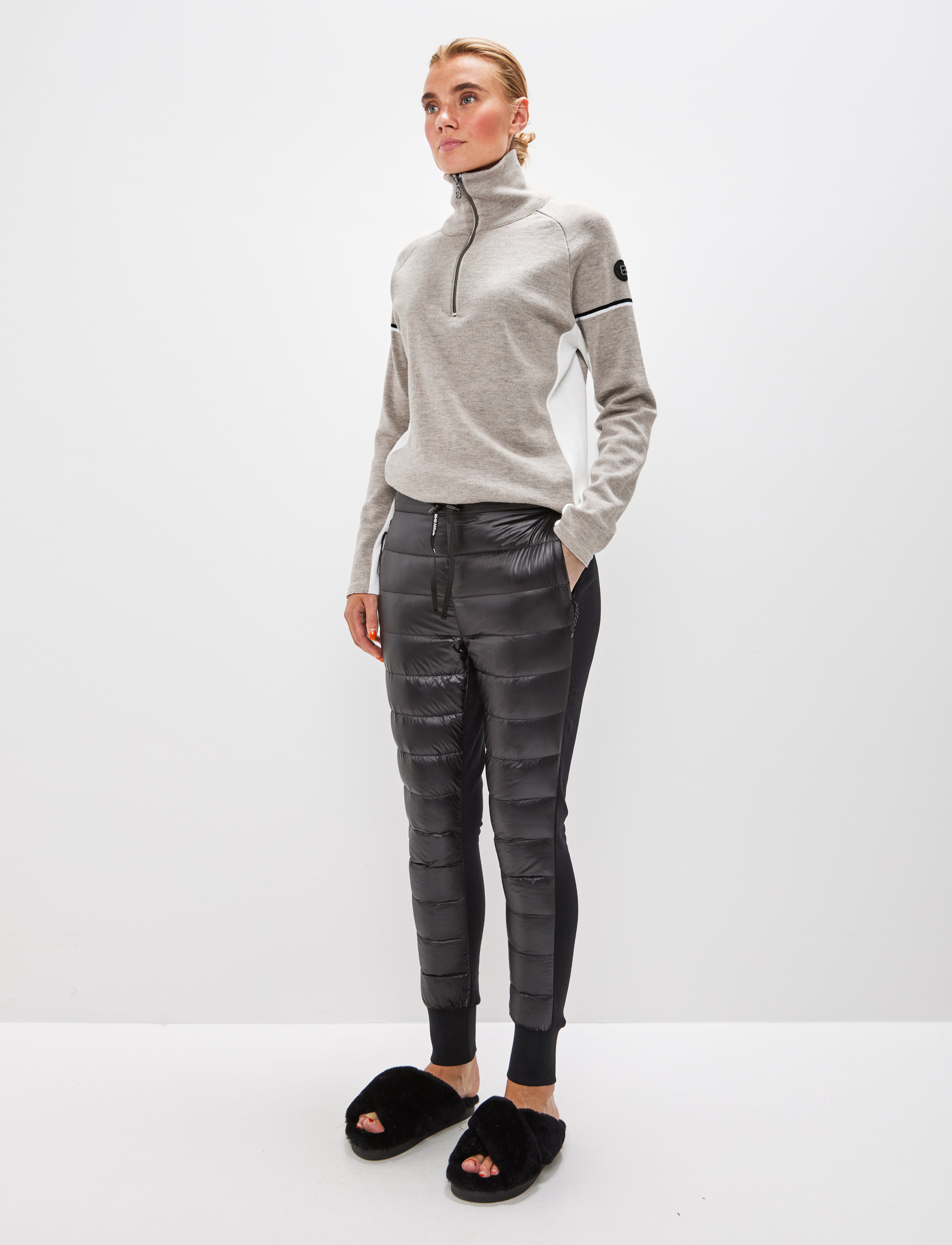 Pollie W Down Pants - Black