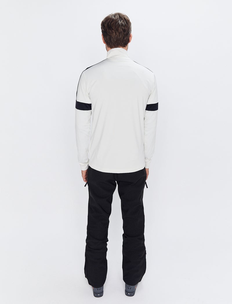 Dino 1/2 Zip Sweat - Blanc