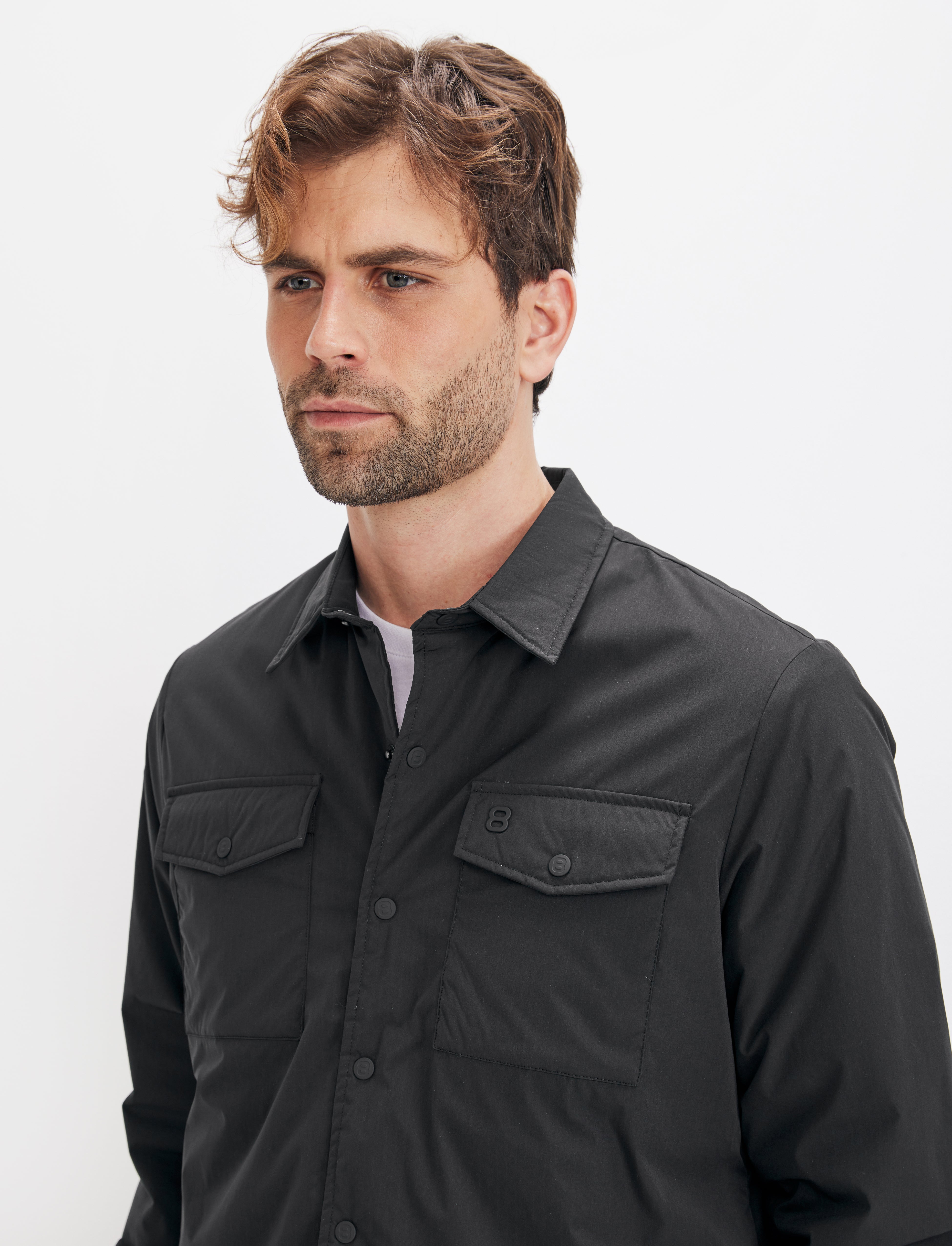 Silverton Primaloft Overshirt - Black