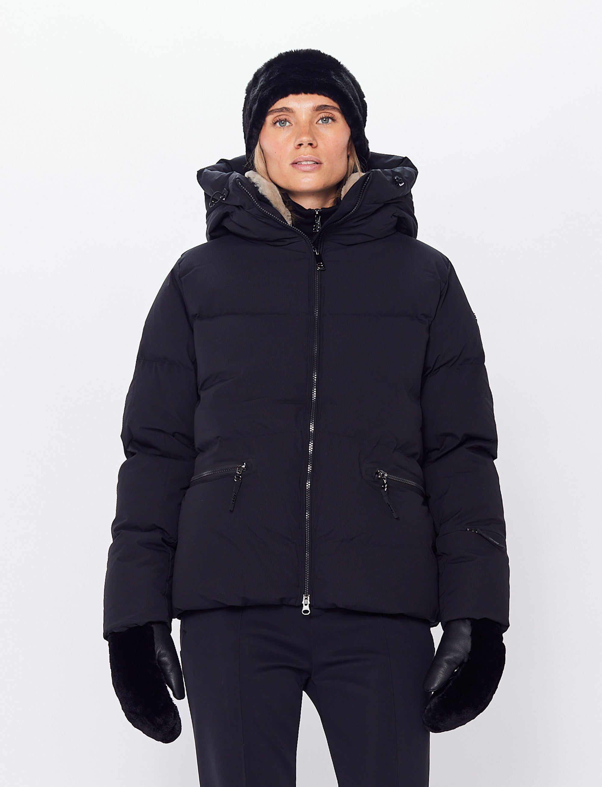 Juniper  Ski Puffer - Black