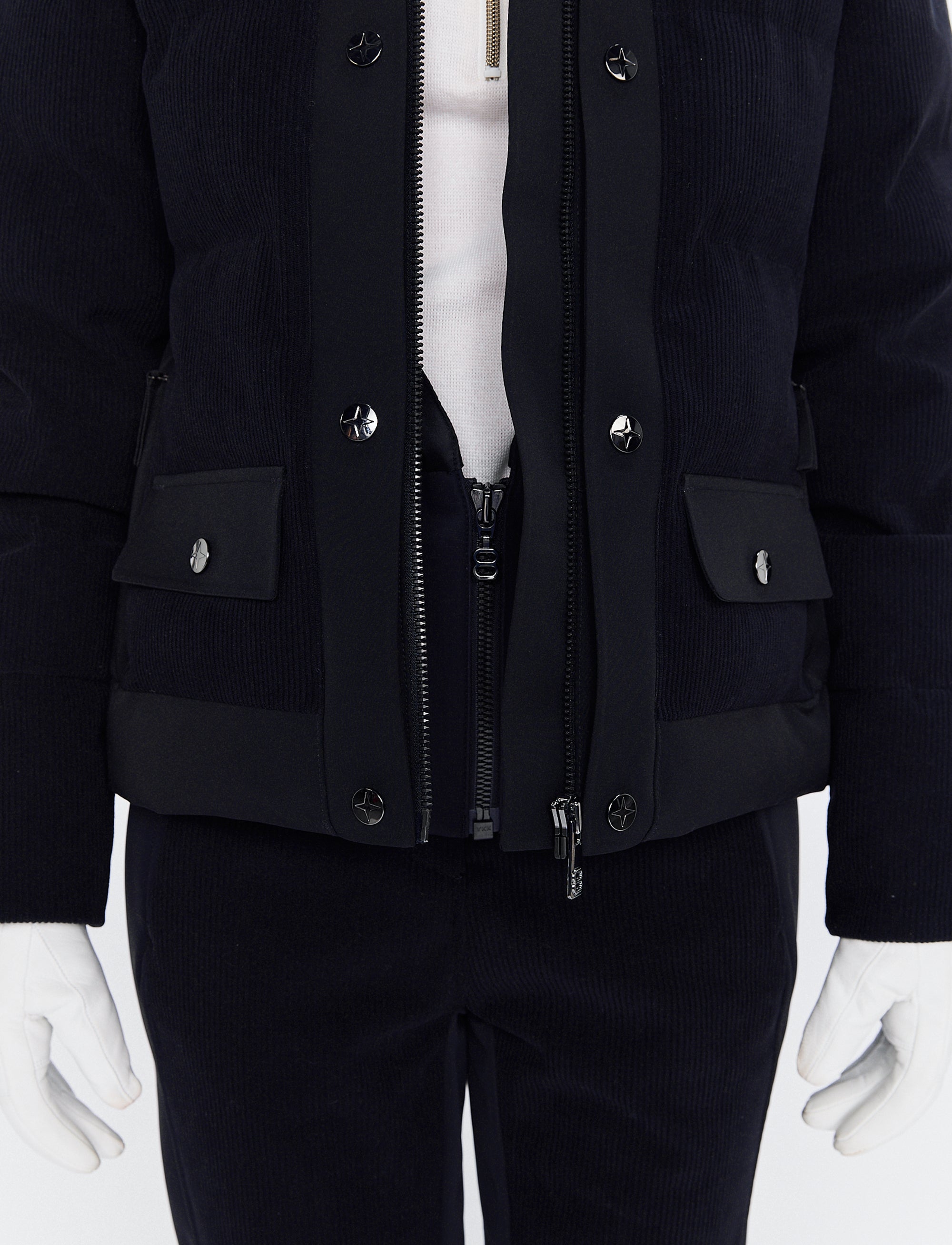 Harlow Cord Jacket - Black
