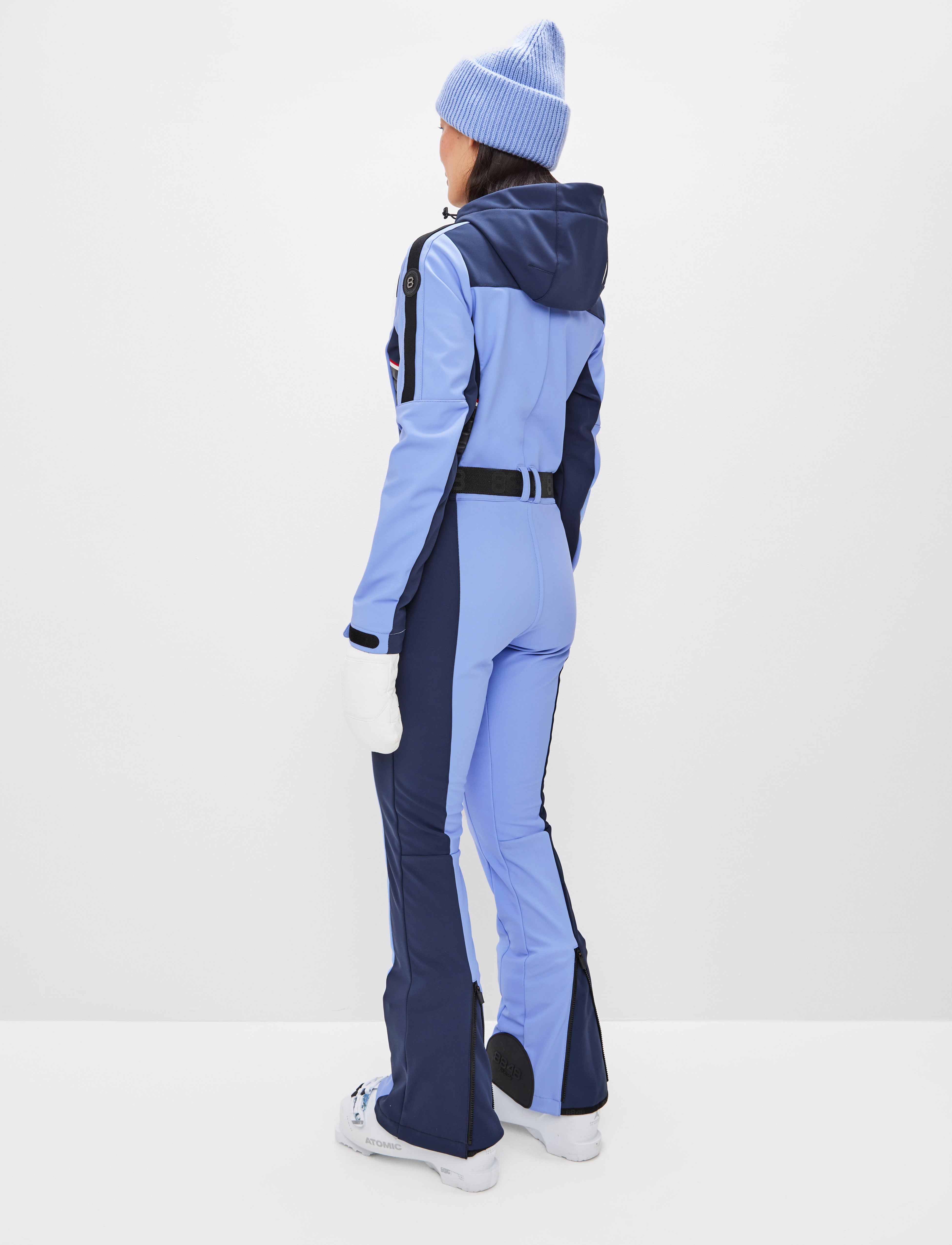 Lara W Ski Suit - Hortensia/Navy