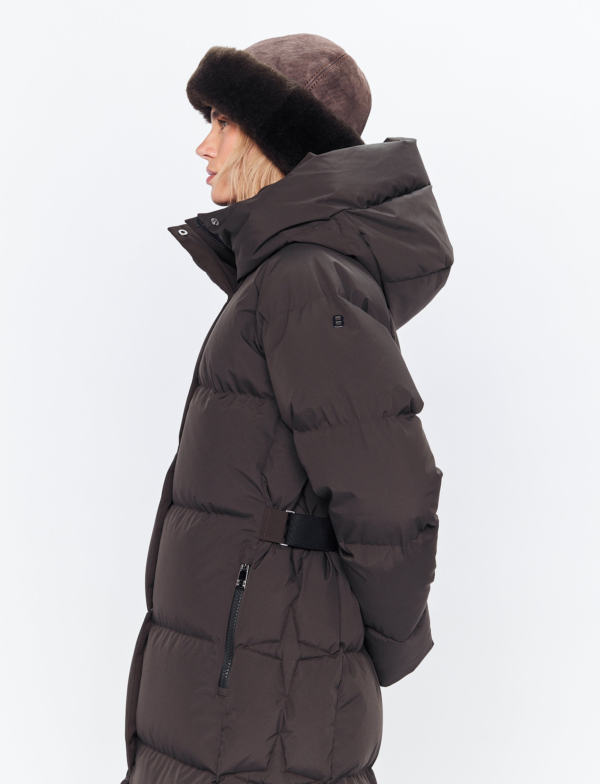 Ruth W Down Coat-Coffea