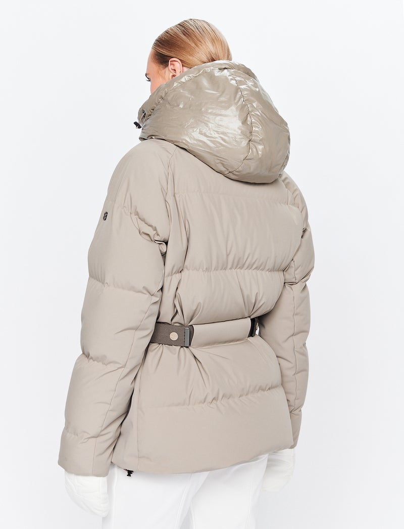 Delaine W Ski Jacket - Lt Beige