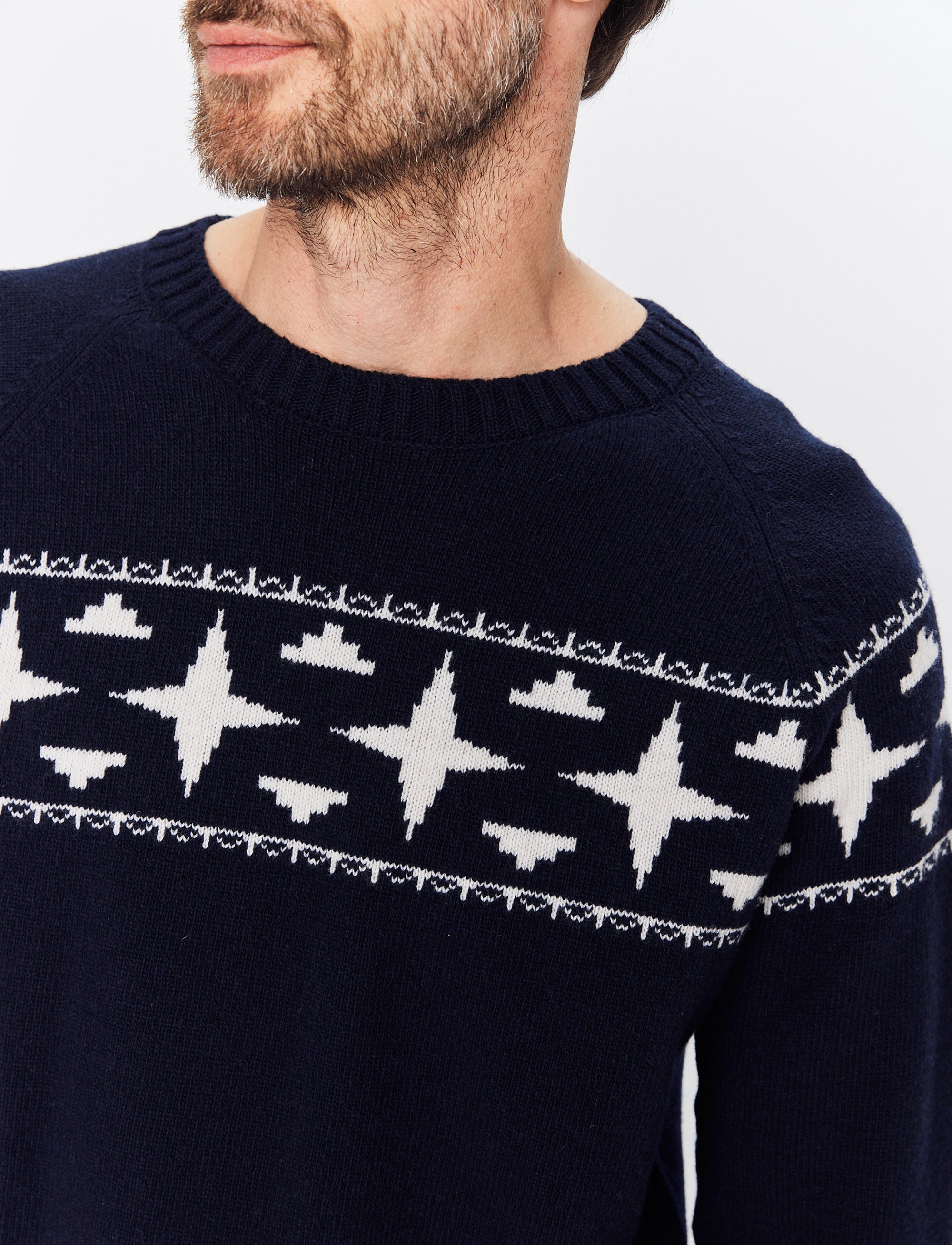 Heritage Wool Sweat - Navy