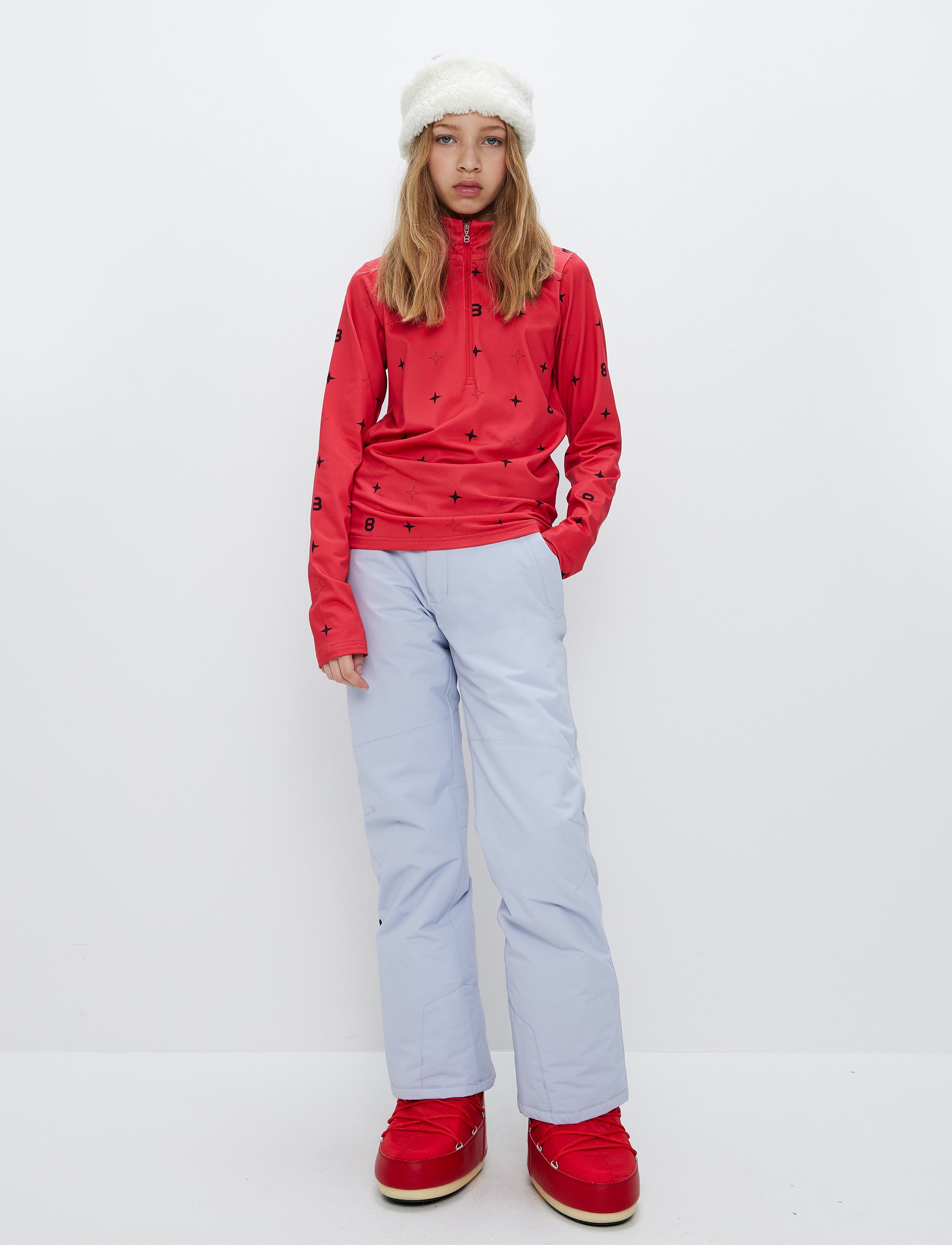 8 Star JR Sweat - Poinsetta Red