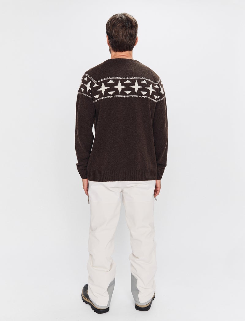 Heritage Wool Sweat - Coffea