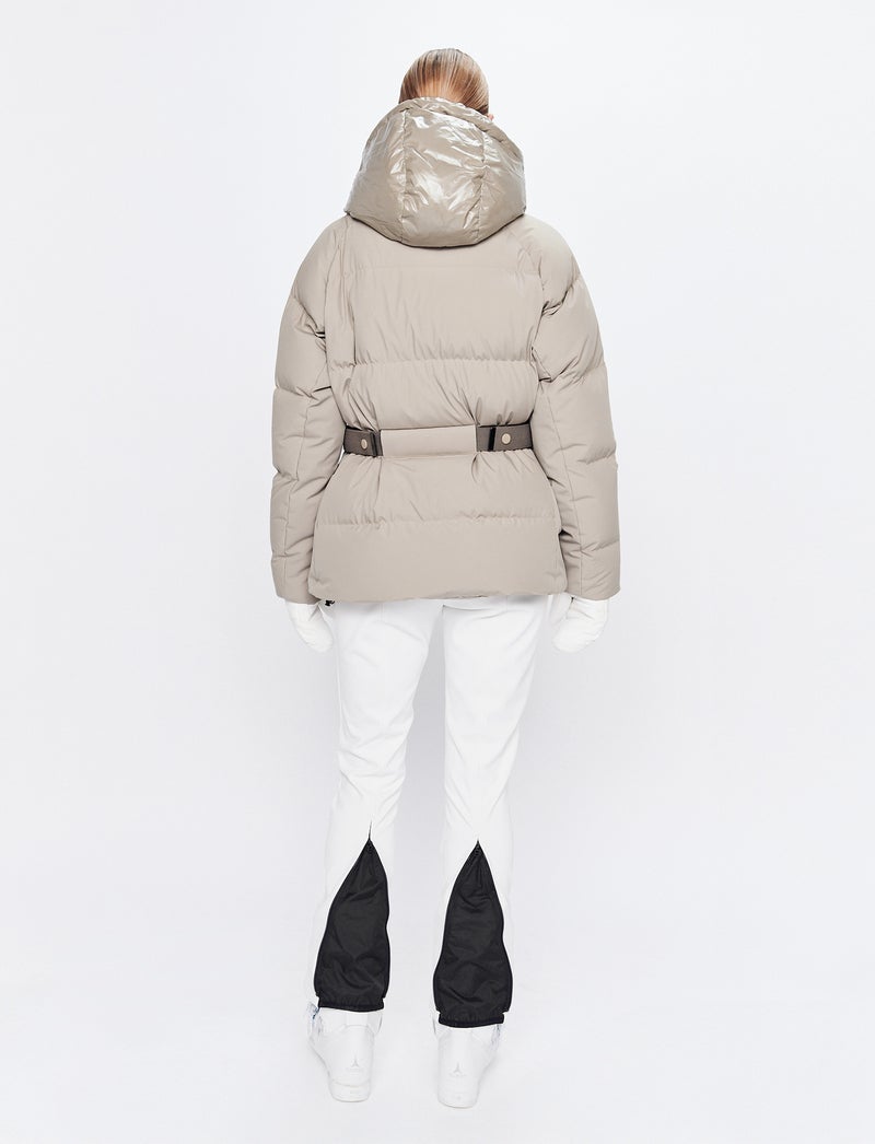 Delaine W Ski Jacket - Lt Beige