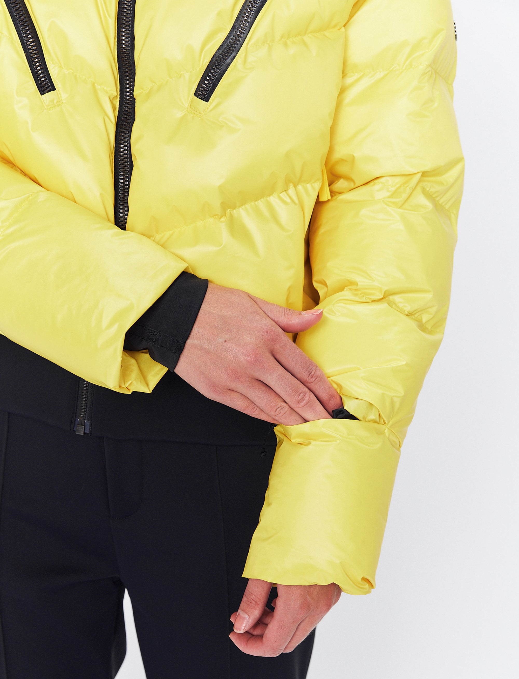 Noelle W Ski Puffer - Sports Yellow