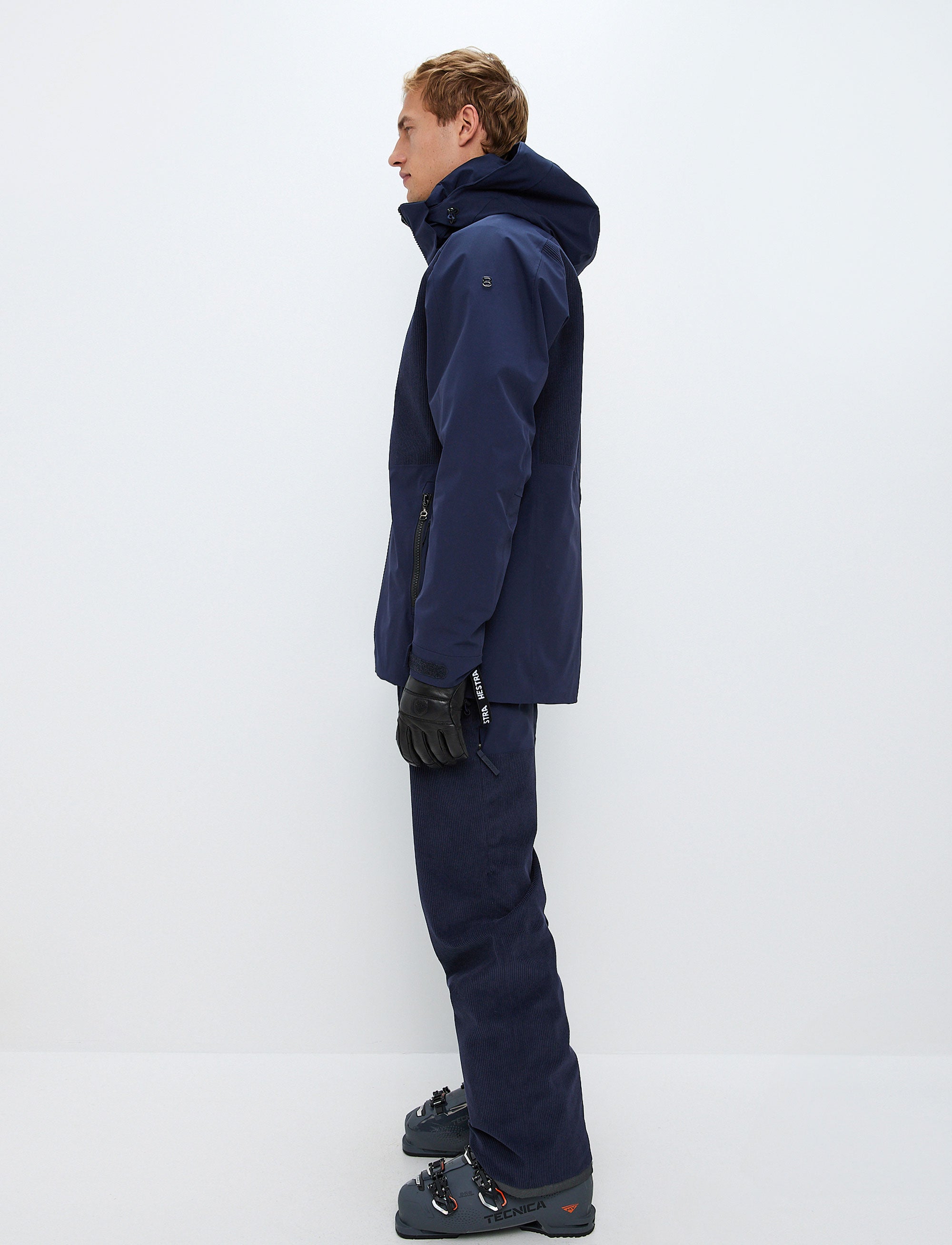 Andrew Cord Ski Jacket - Navy