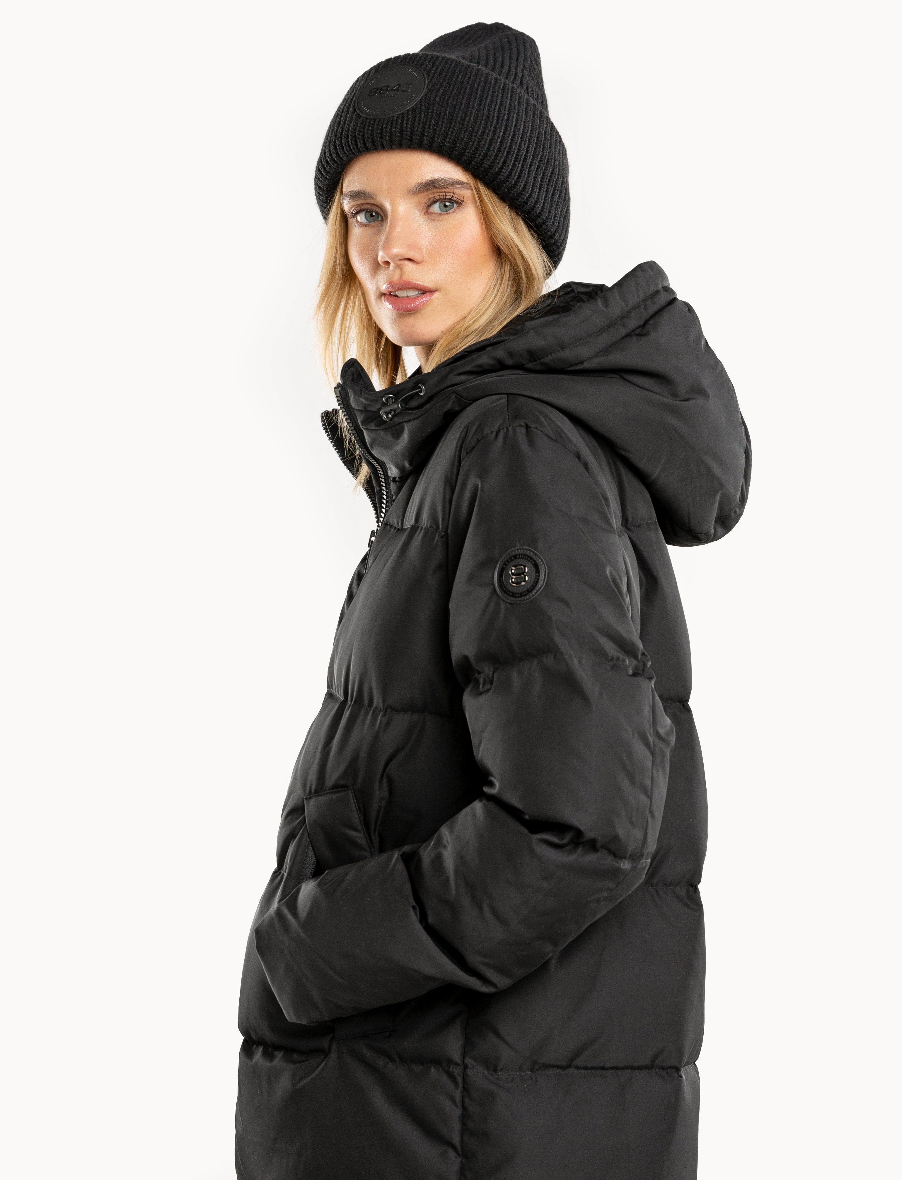 Biella W Coat - Black