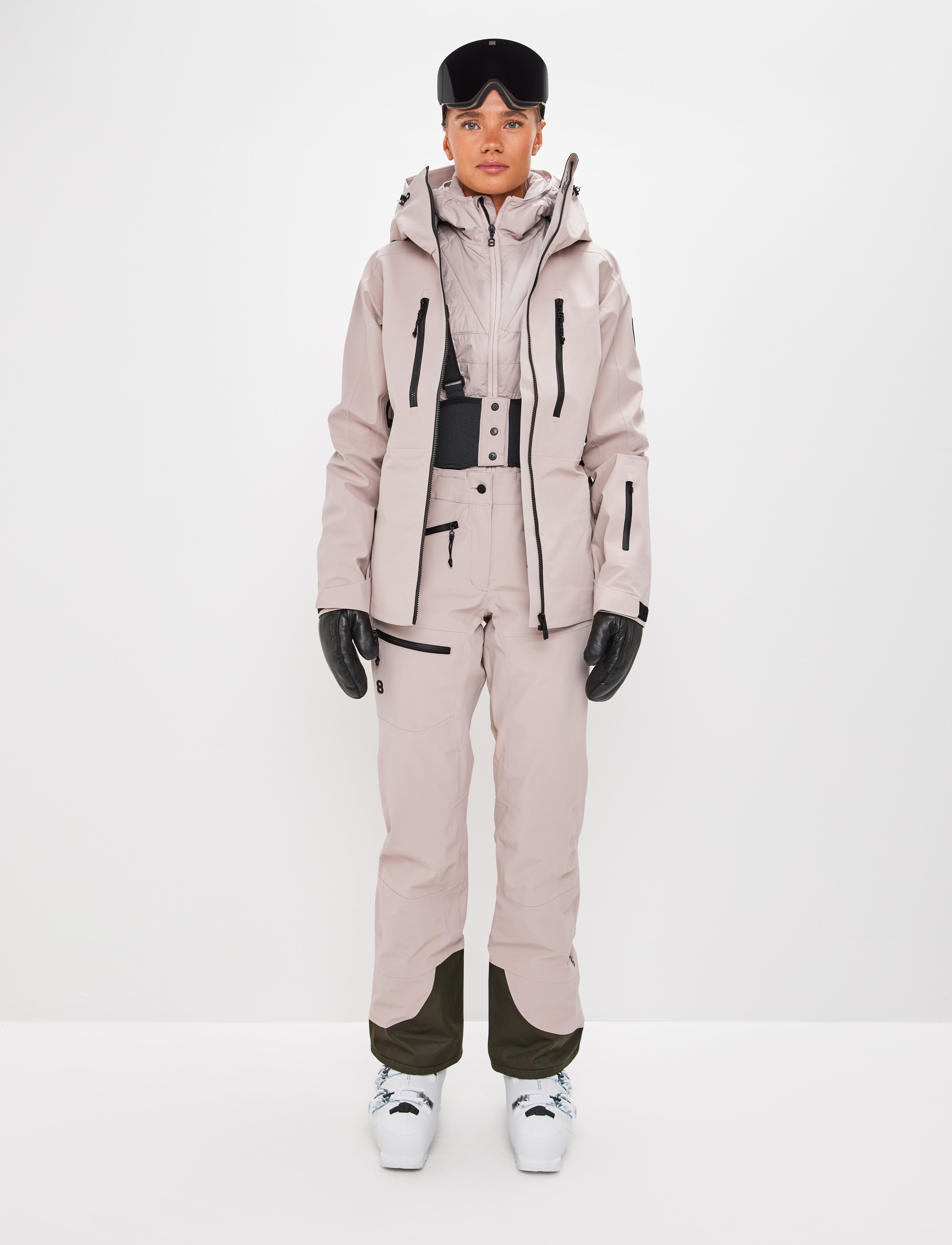 Chute W Pant - Powder Pink