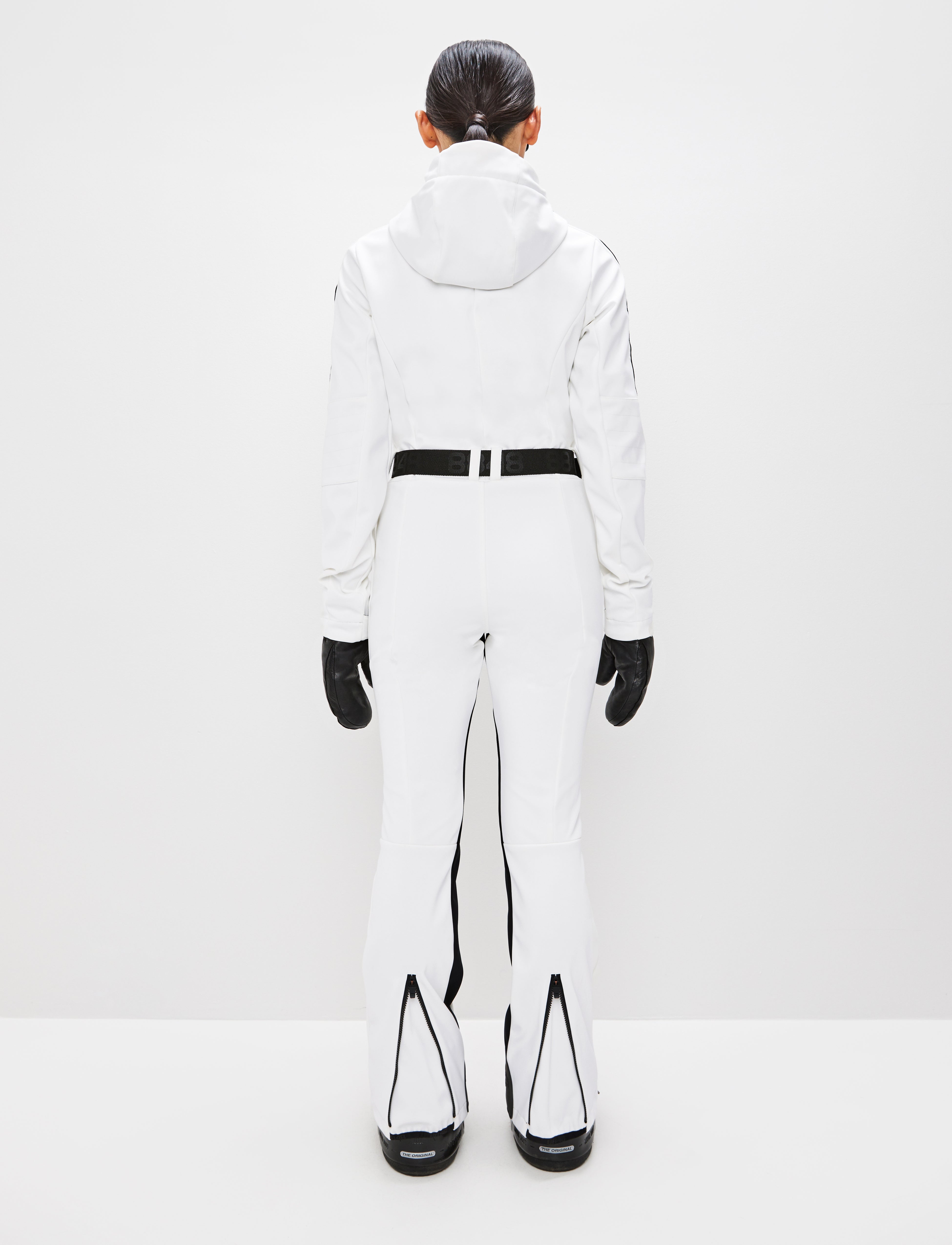 Cat W Ski Suit - Blanc