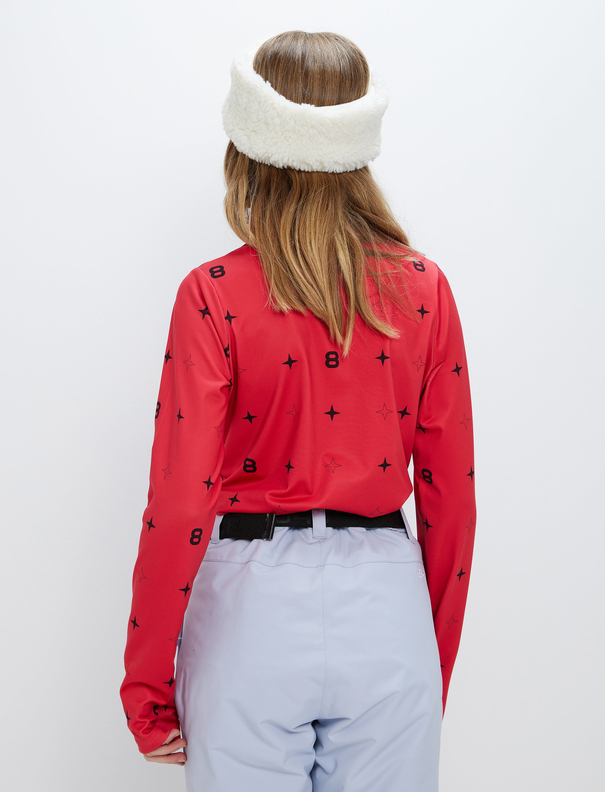 8 Star JR Sweat - Poinsetta Red