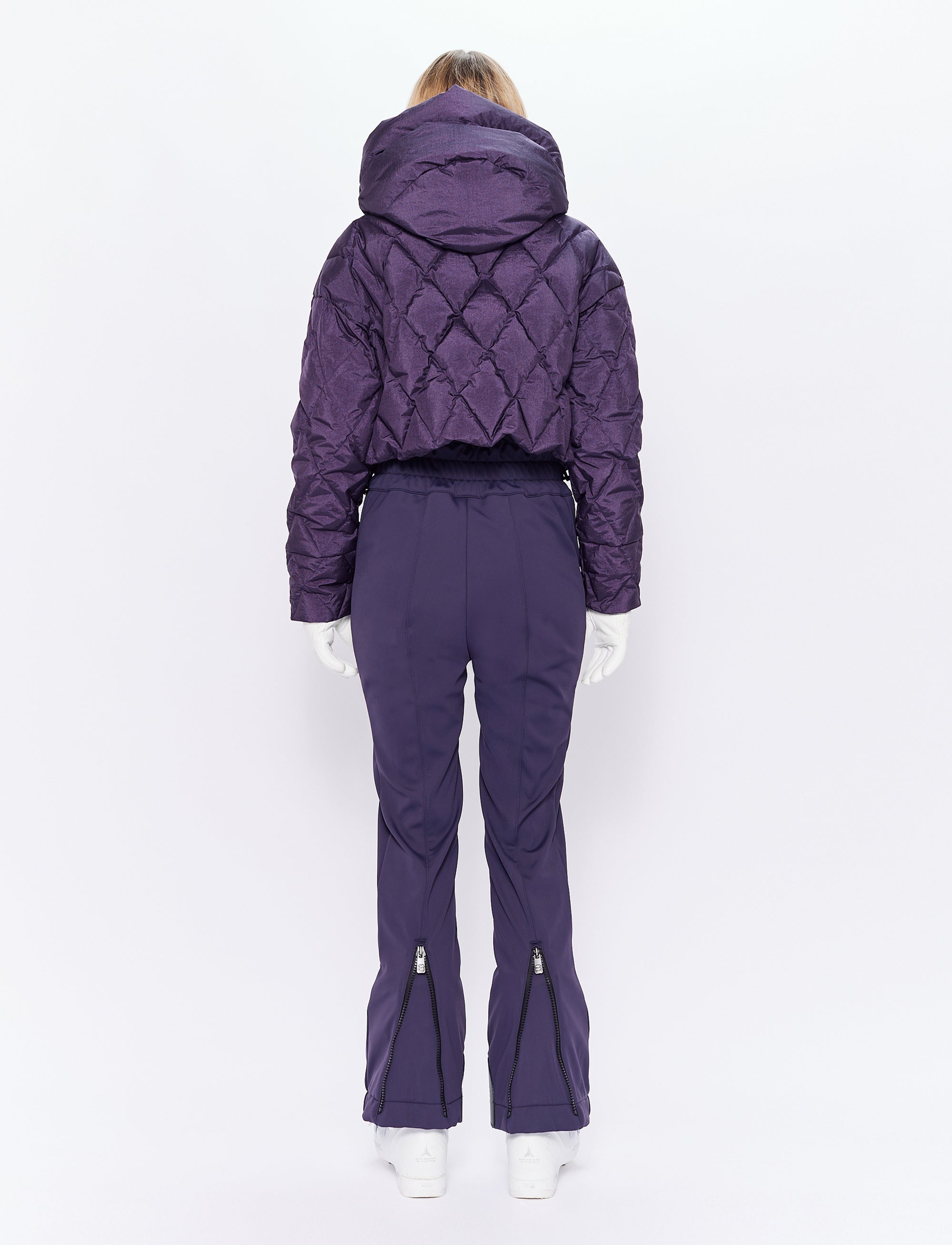 Amina W Ski Suit - Cosmos Plum