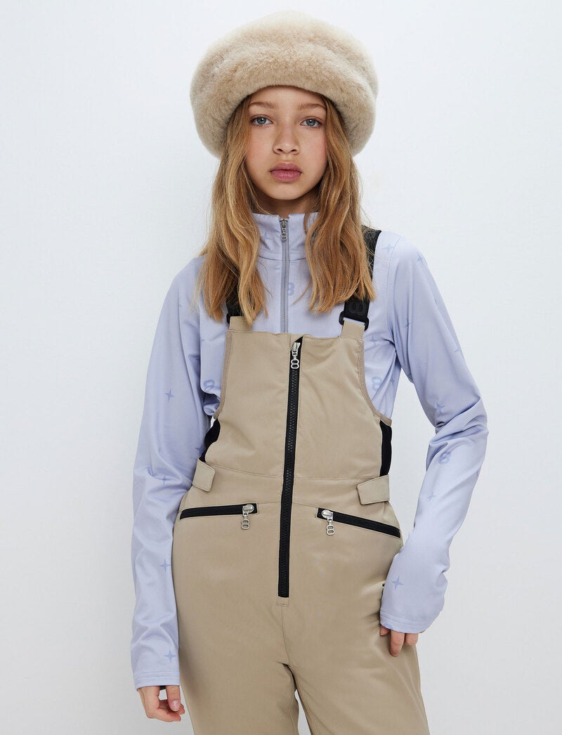 Ella JR Bib Pants - Lt Fallen Rock