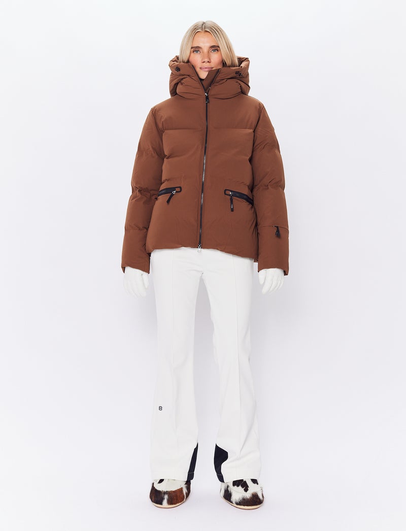 Juniper  Ski Puffer - Cashmere Brown