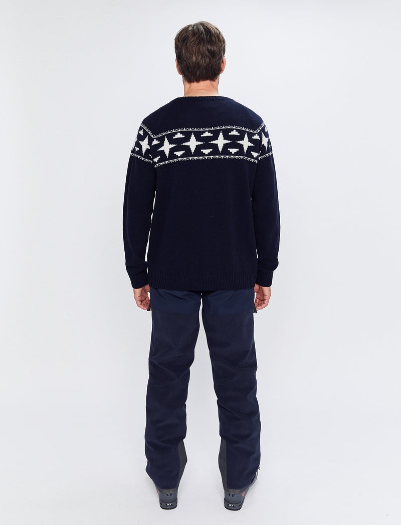 Heritage Wool Sweat - Navy