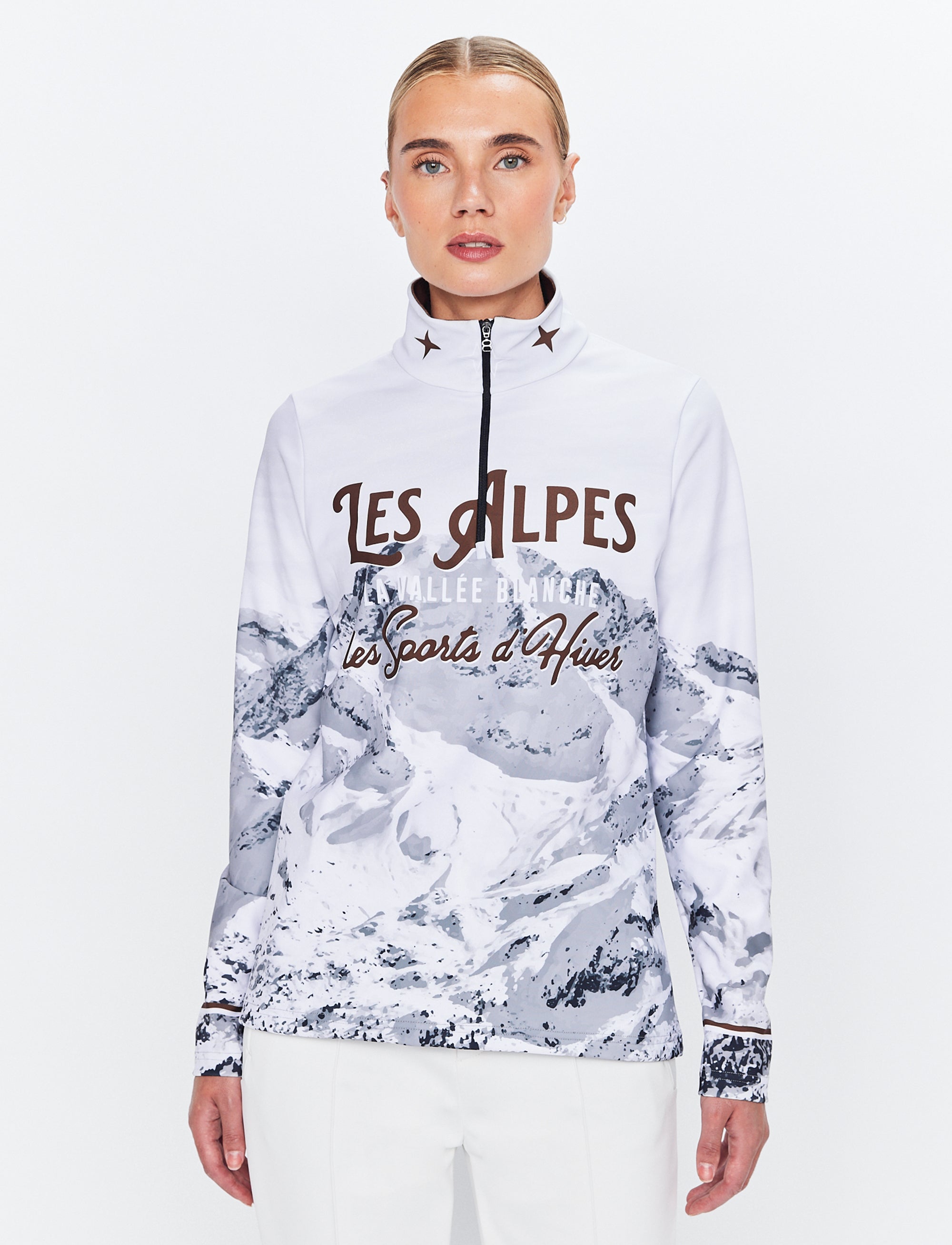 Leni  Ski Sweater - Les Alpes