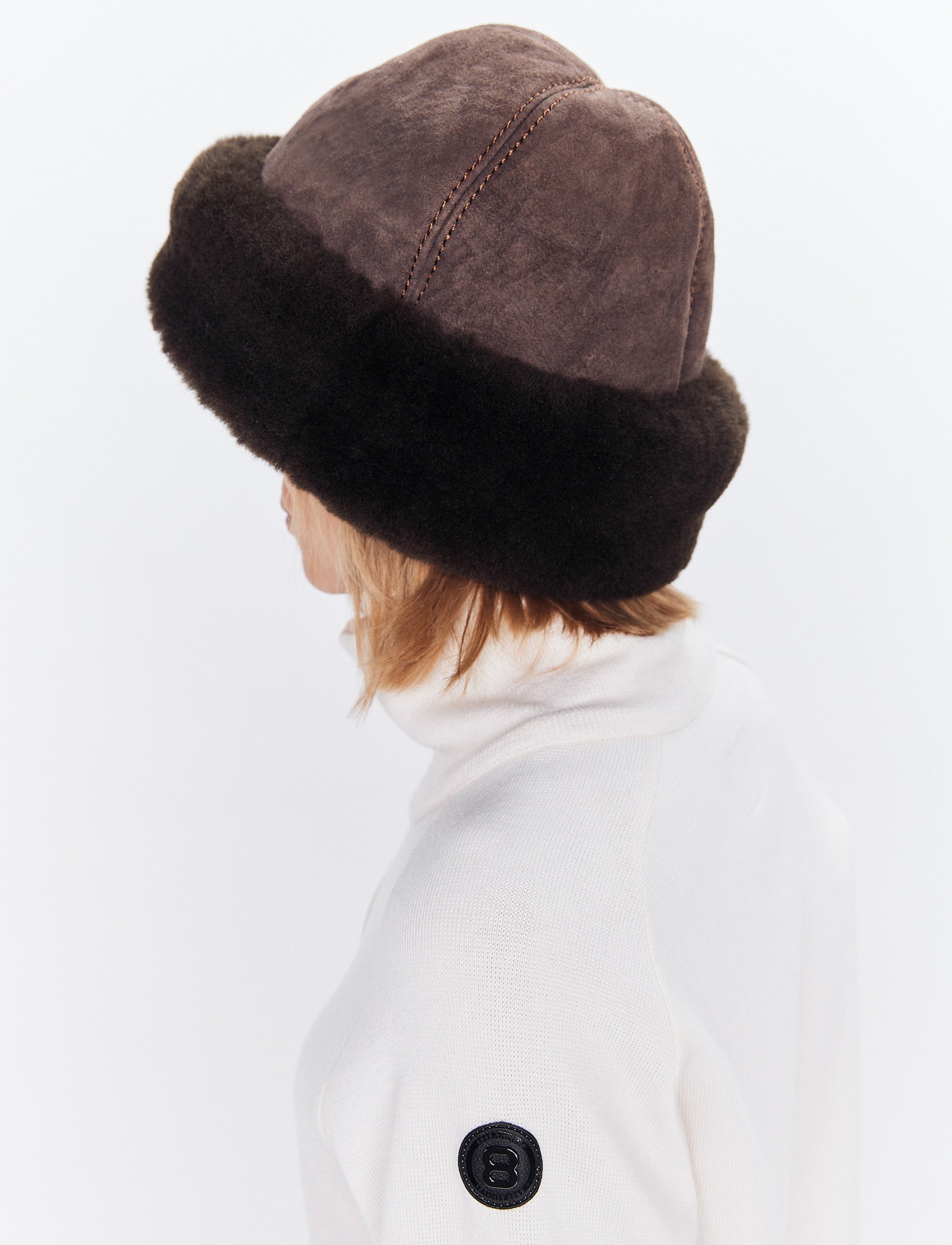 Lola Sherling Hat - Brown