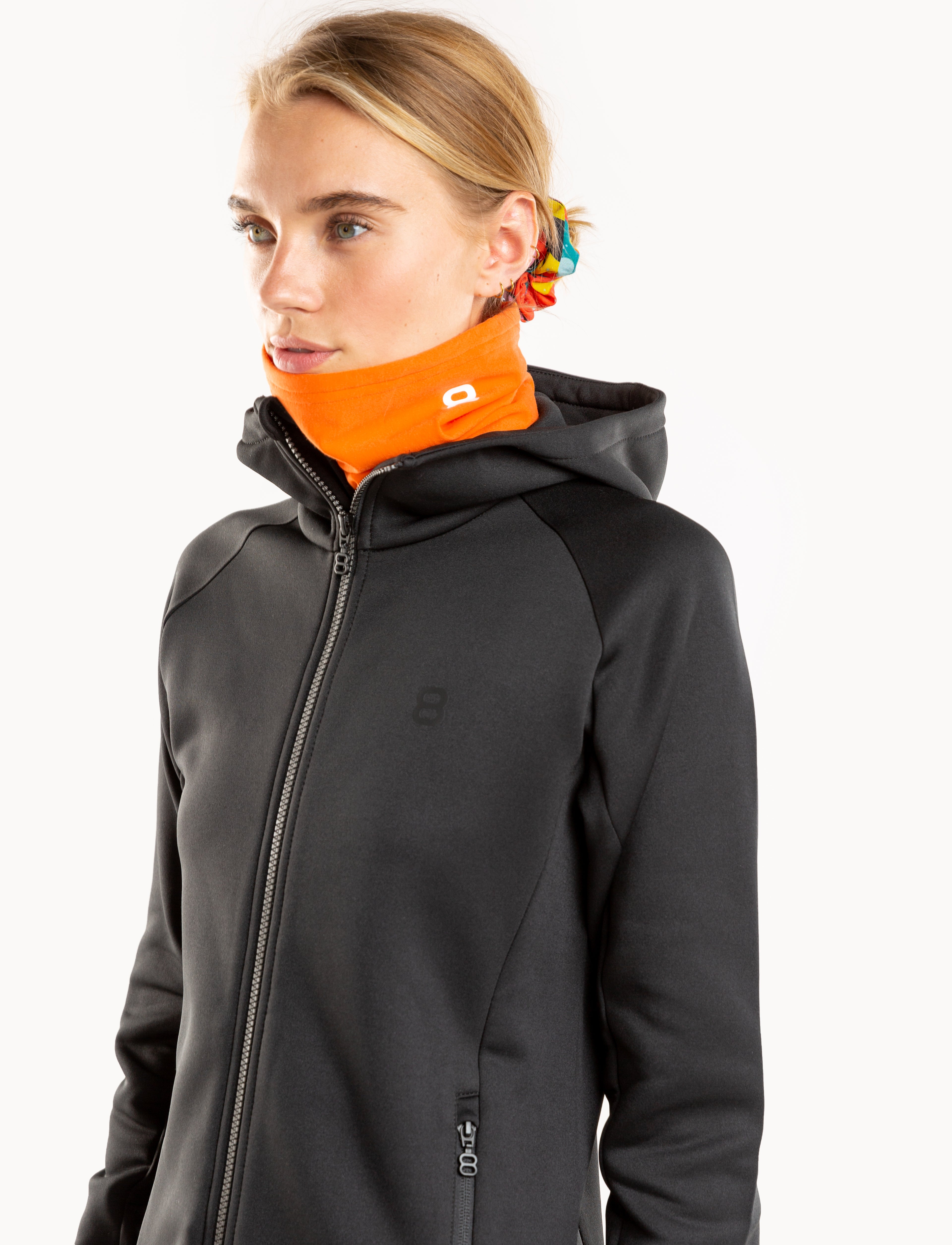 8 Wool Gaiter - Orange