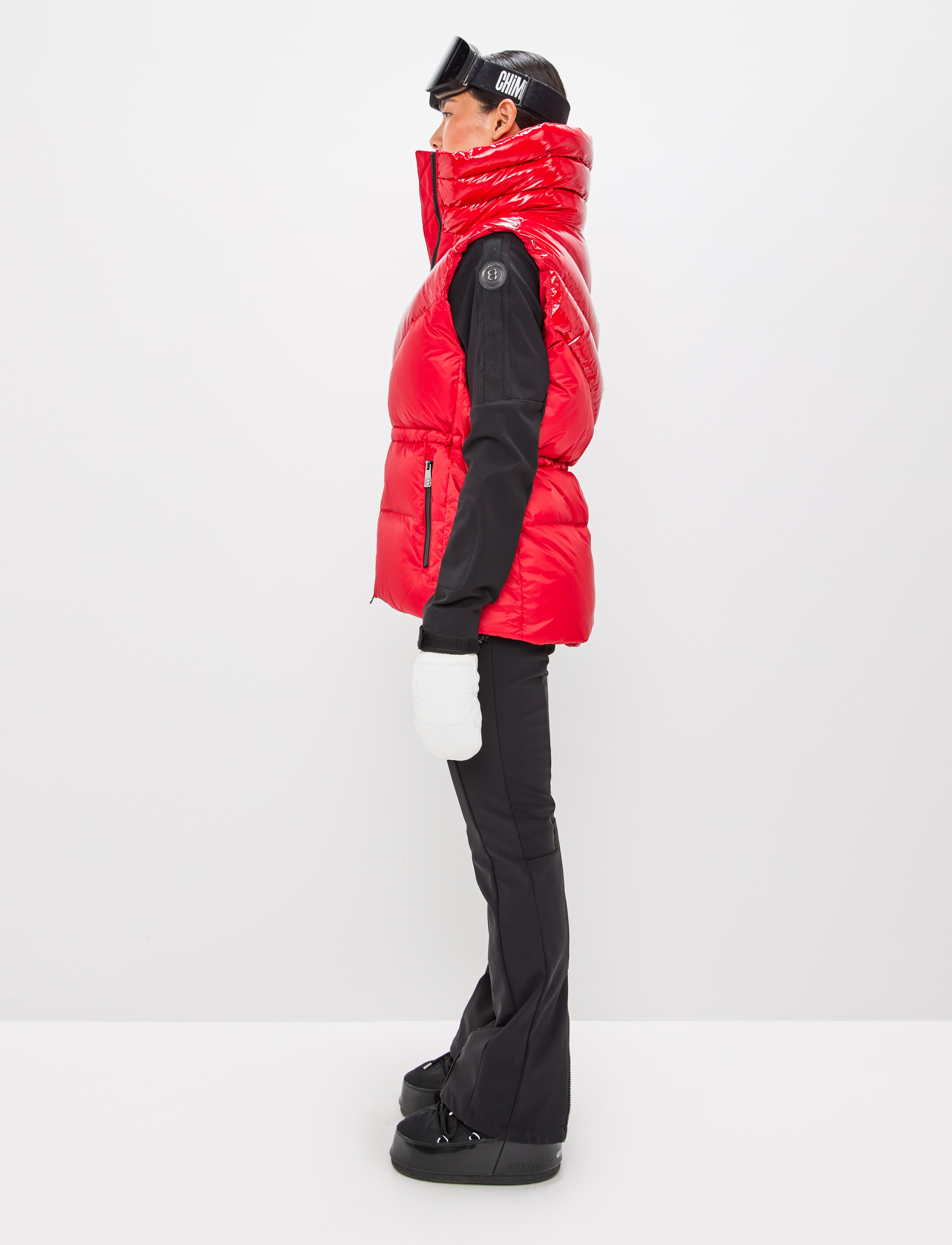 Shacci W Down Vest - Red