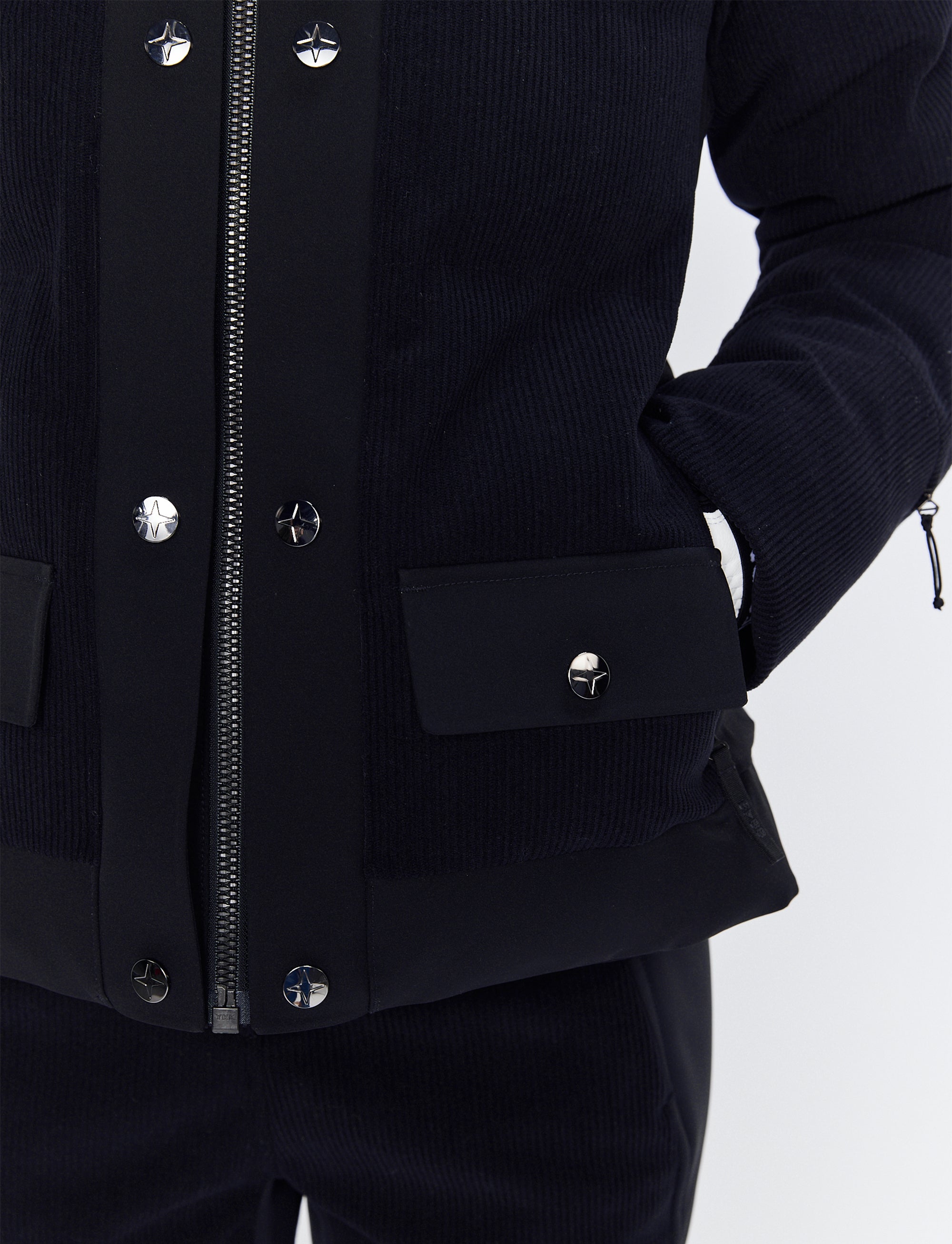 Harlow Cord Jacket - Black