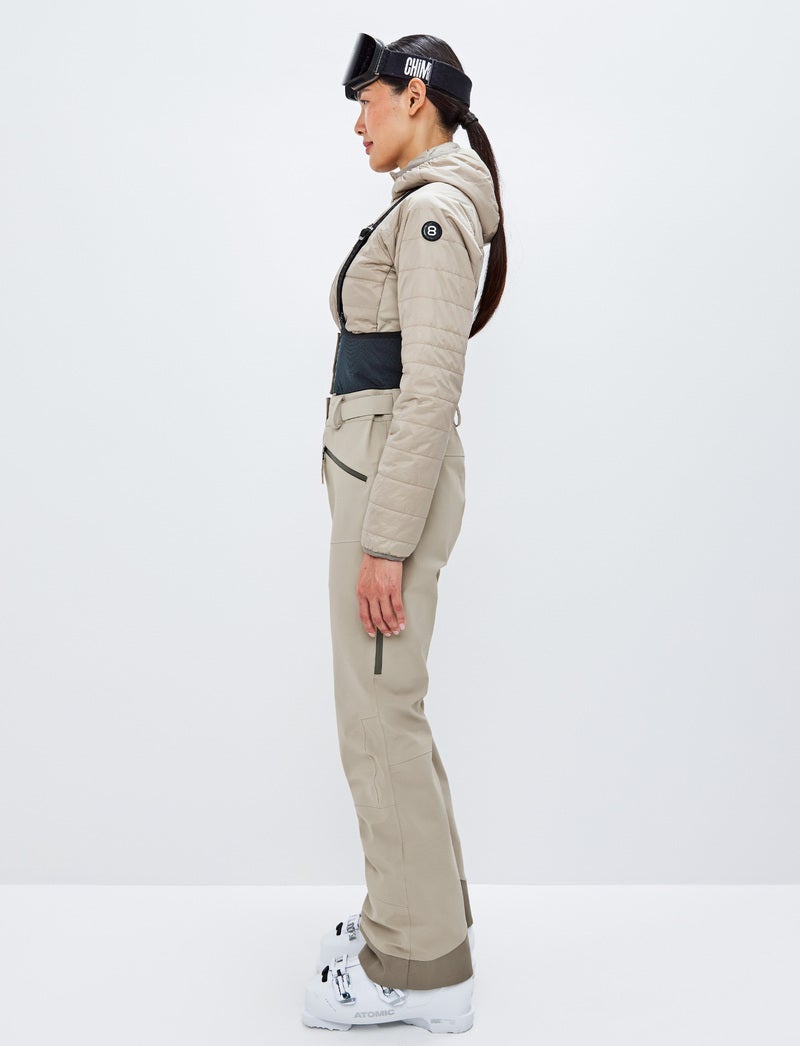 Chloe W Shell Pants - Lt Fallen Rock