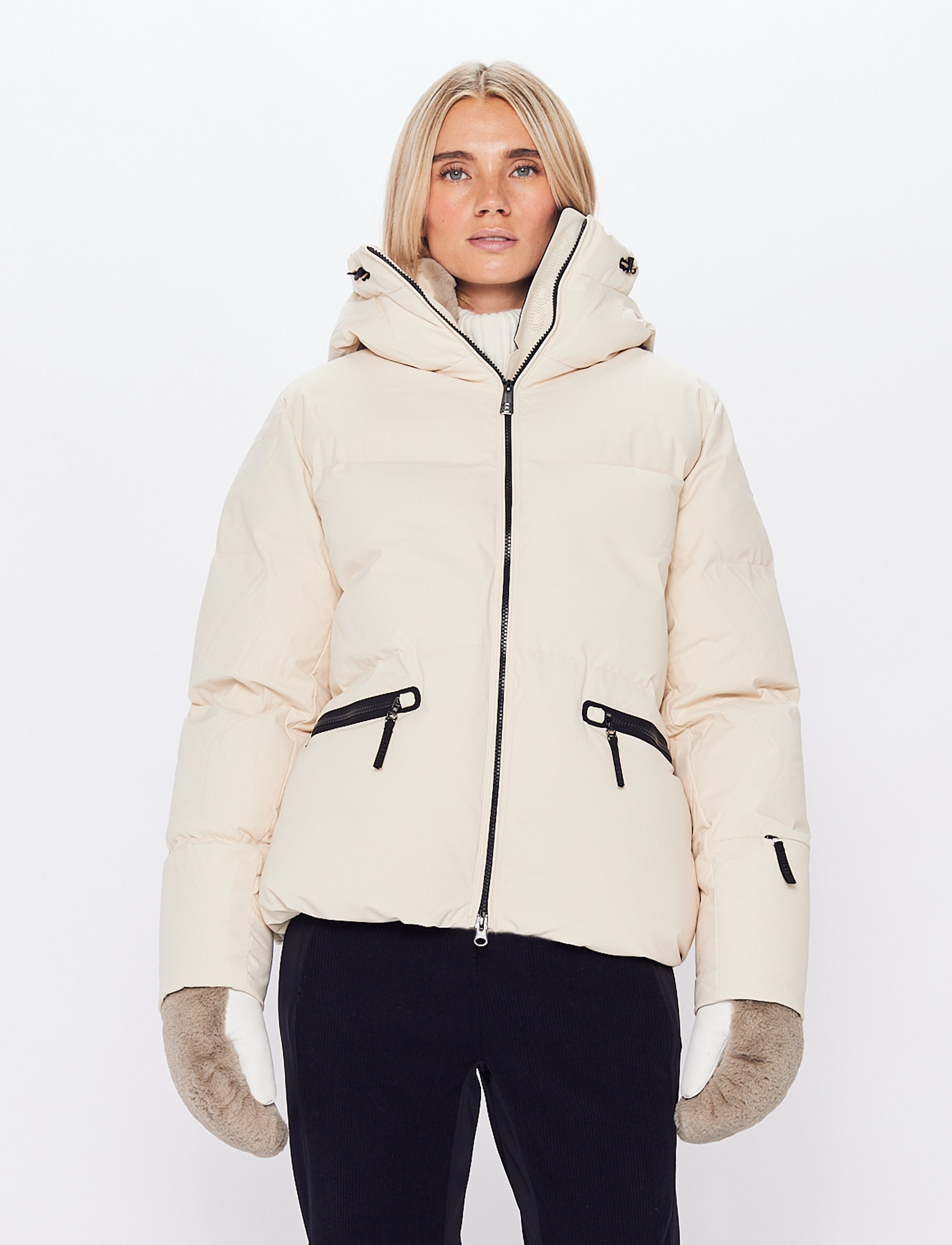 Juniper  Ski Puffer - Winter White