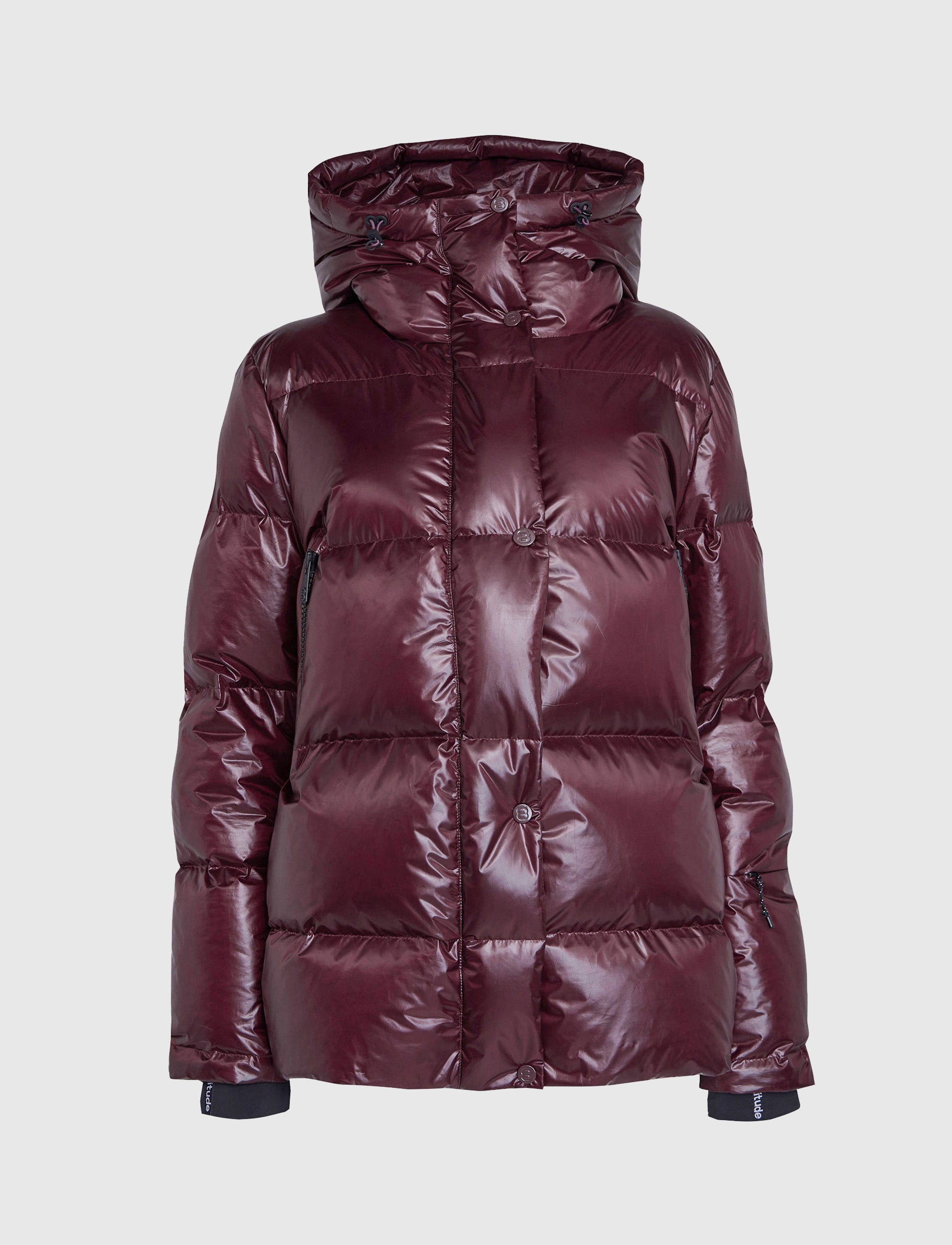 Sarah W Ski Down Jacket - Dk Burgundy