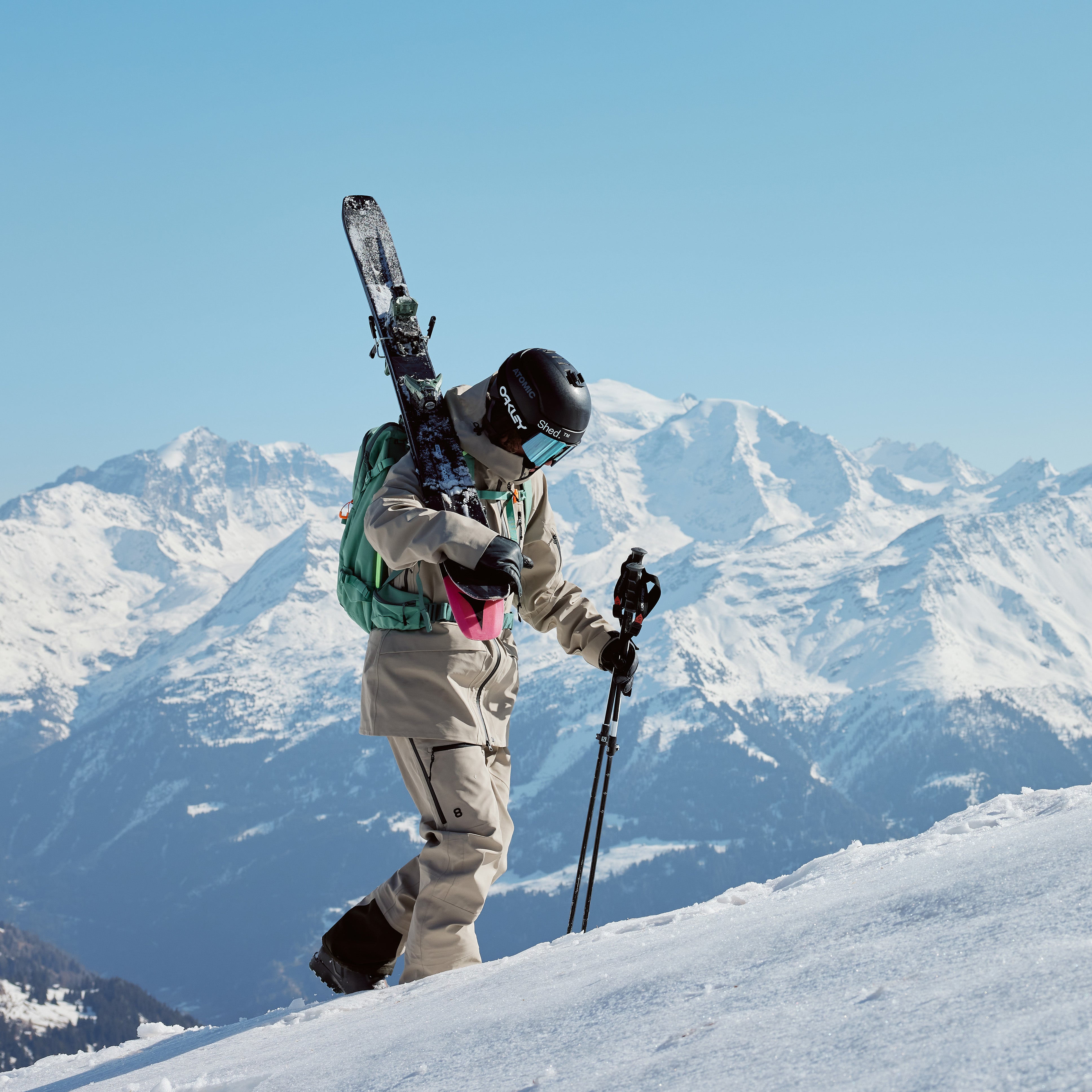 Loop Shell Jacket - Blue