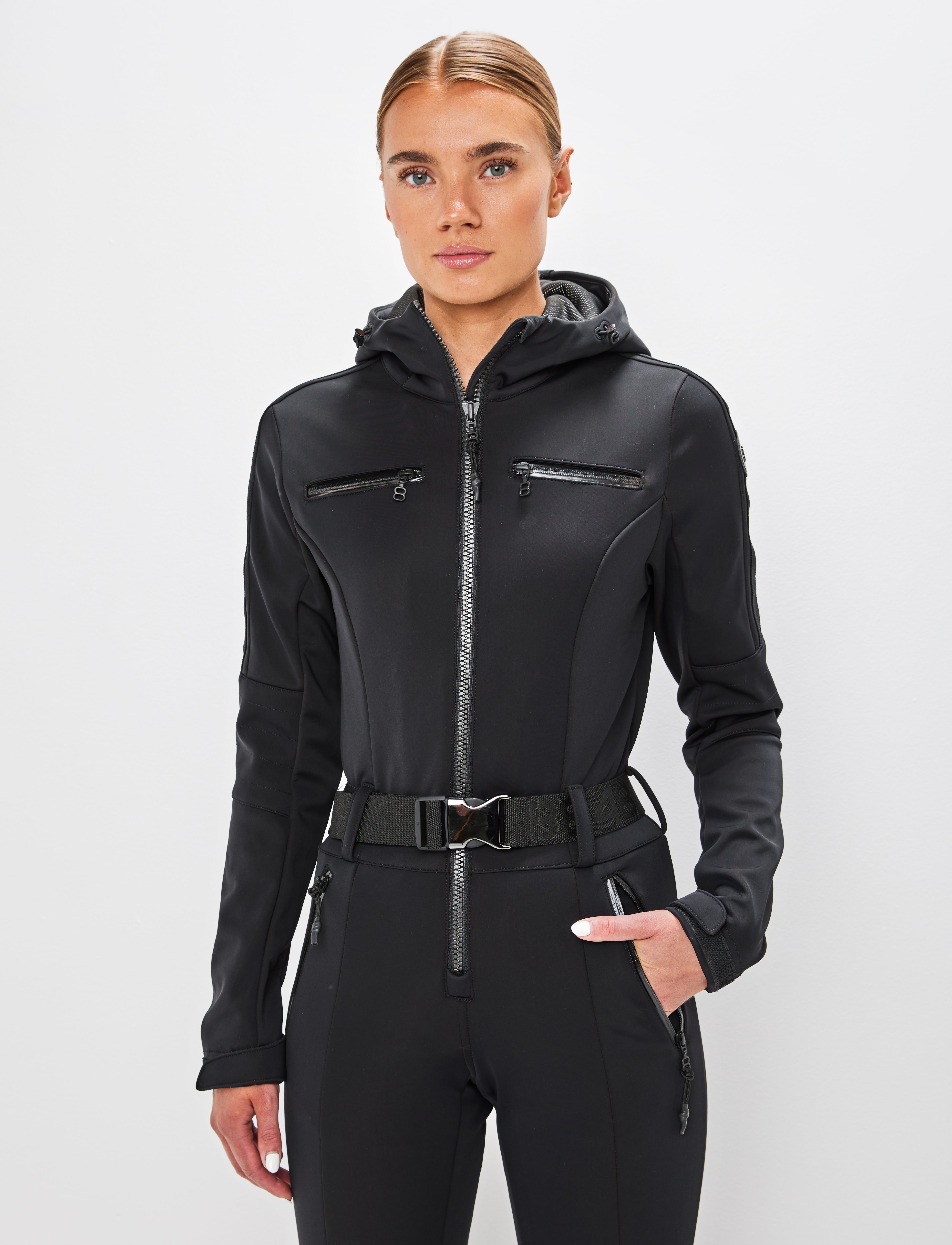 Cat W Ski Suit - Black