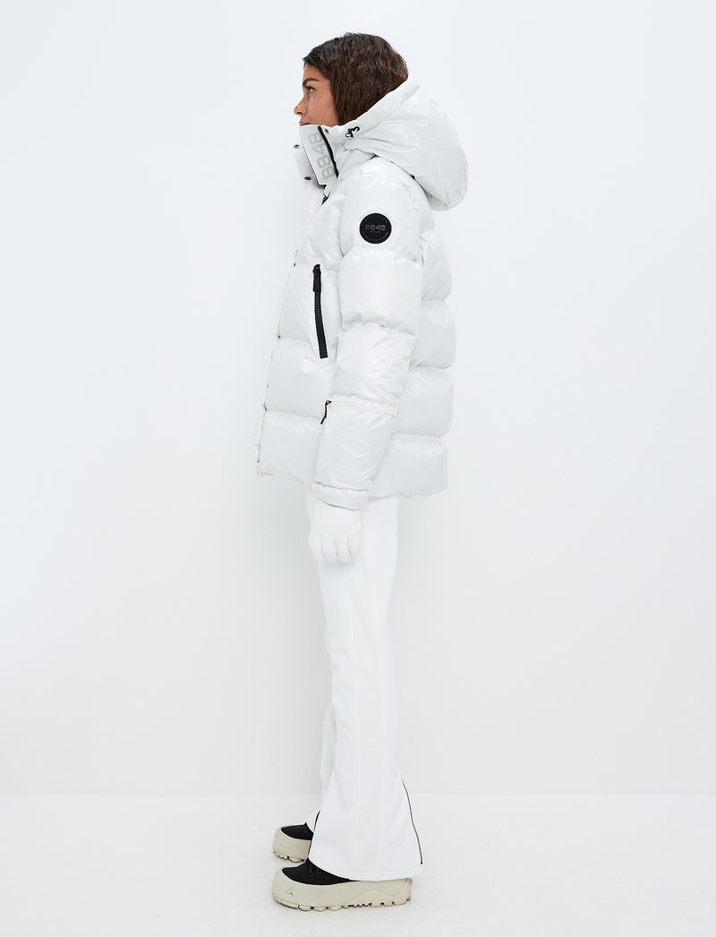 Sarah W Ski Down Jacket - Blanc