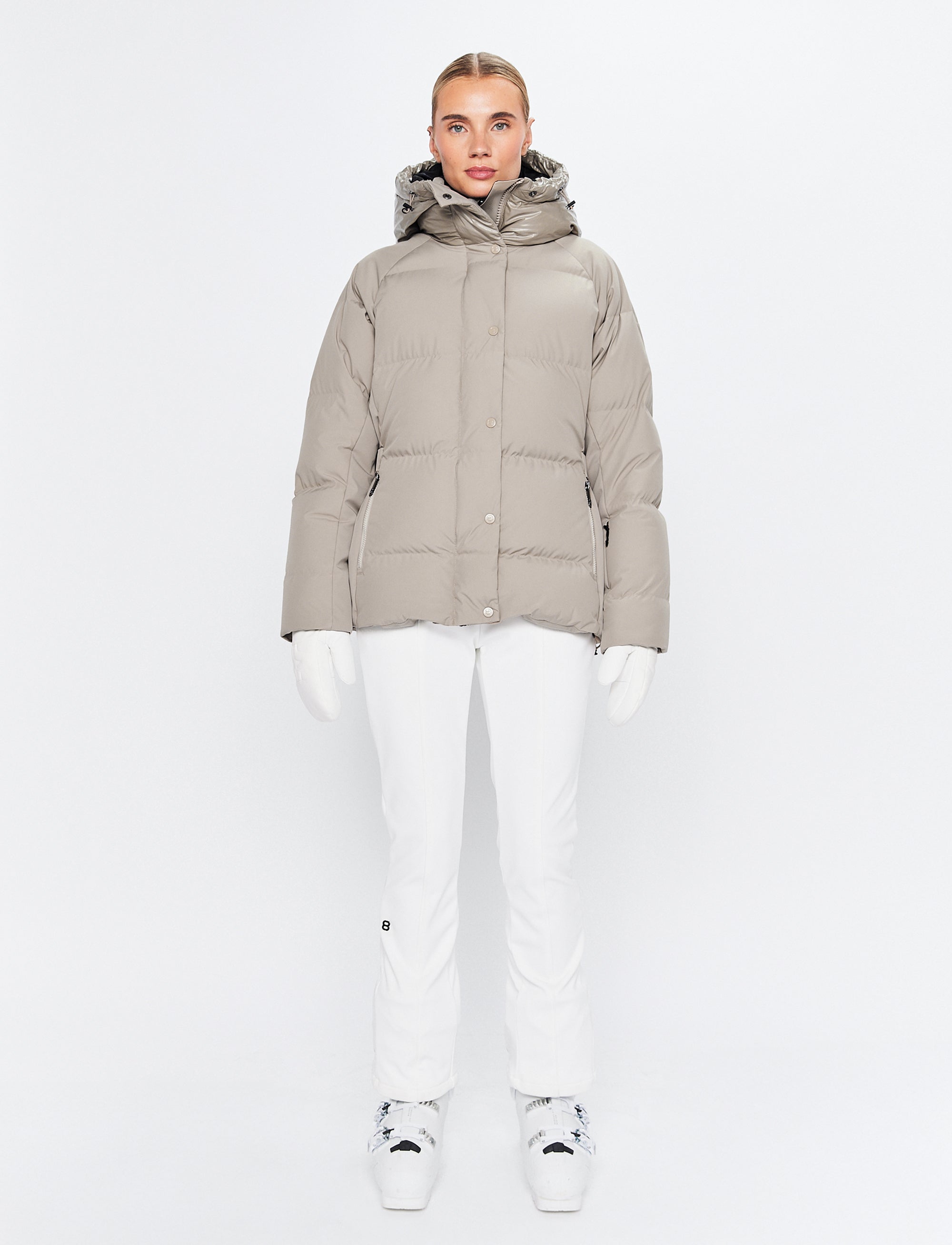 Delaine W Ski Jacket - Lt Beige