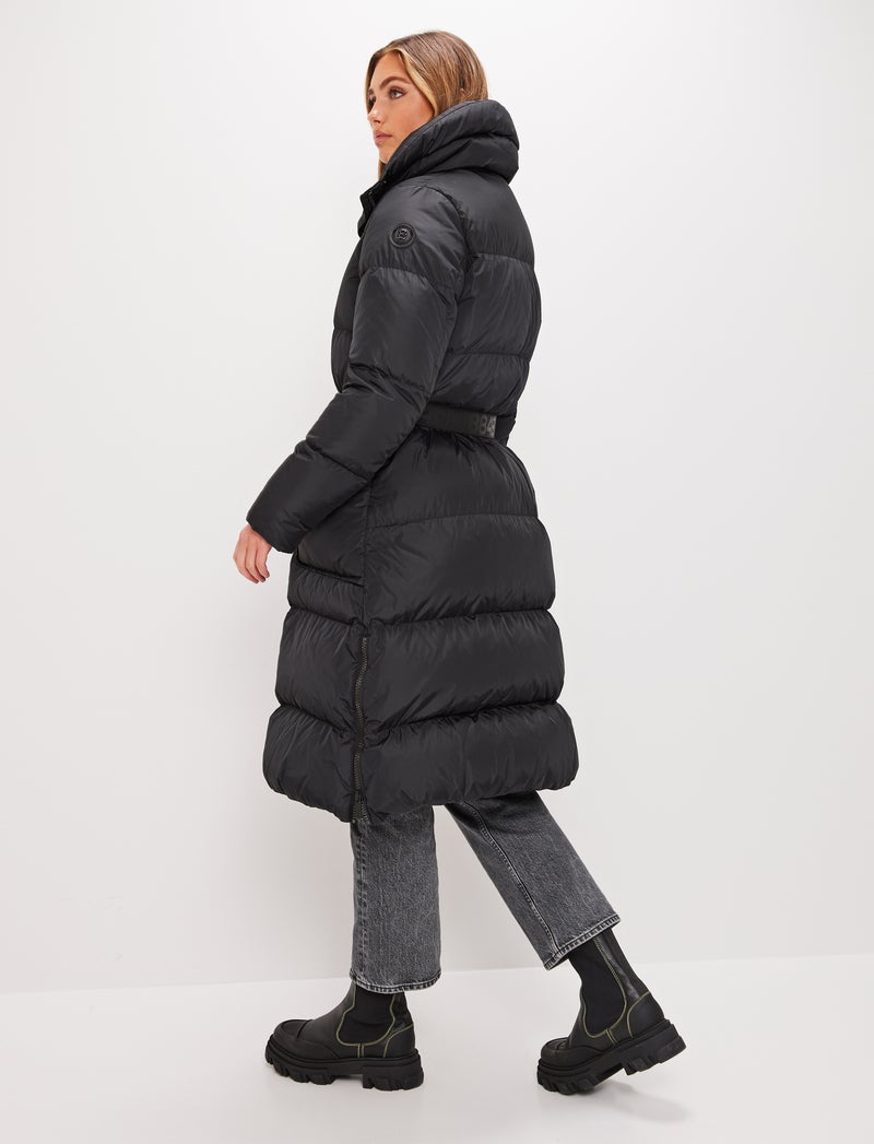 Noomi W Down Coat - Black