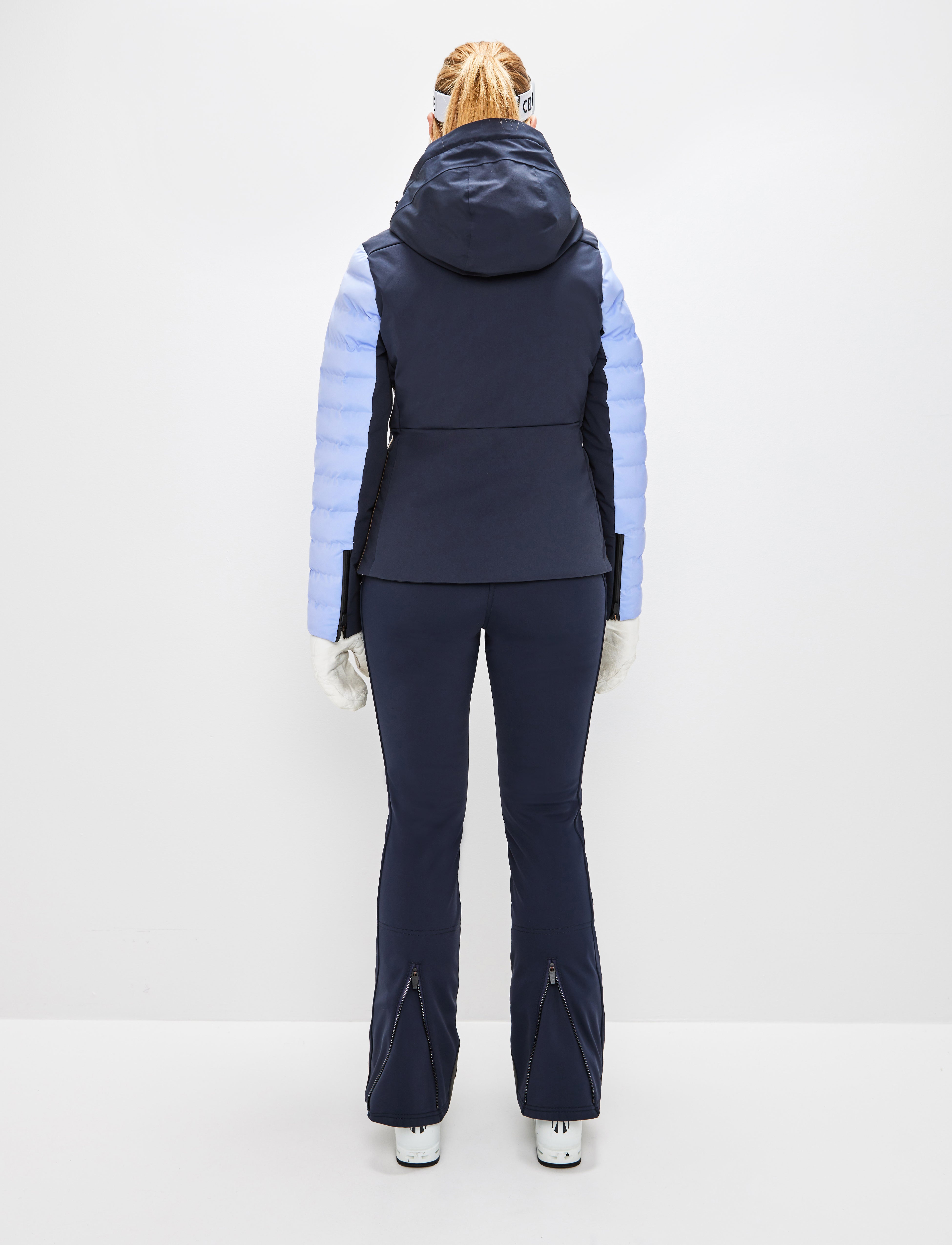 Audrey  Ski Jacket - Hortensia Blue