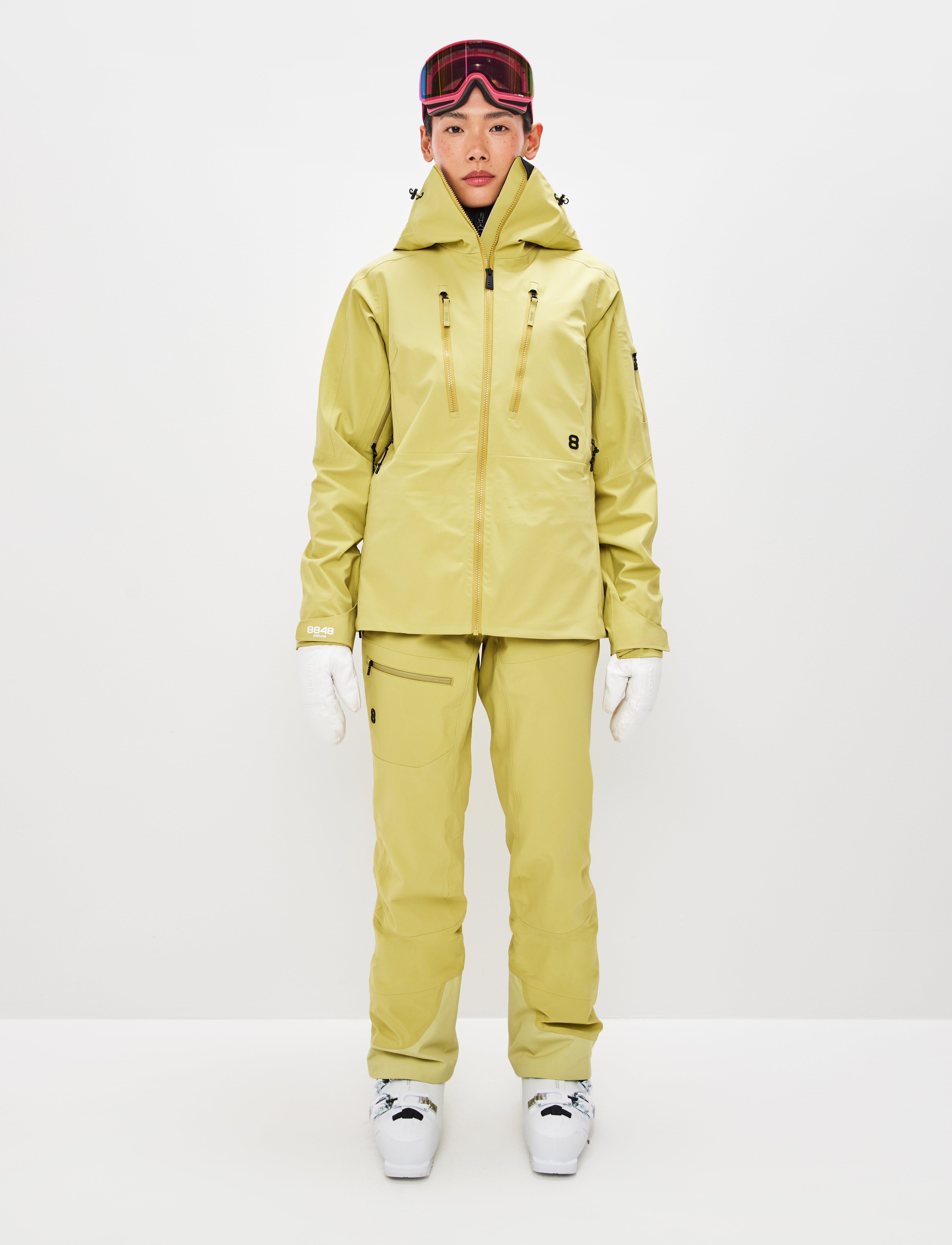 Pow 3.0 W Shell Jacket - Flax Yellow