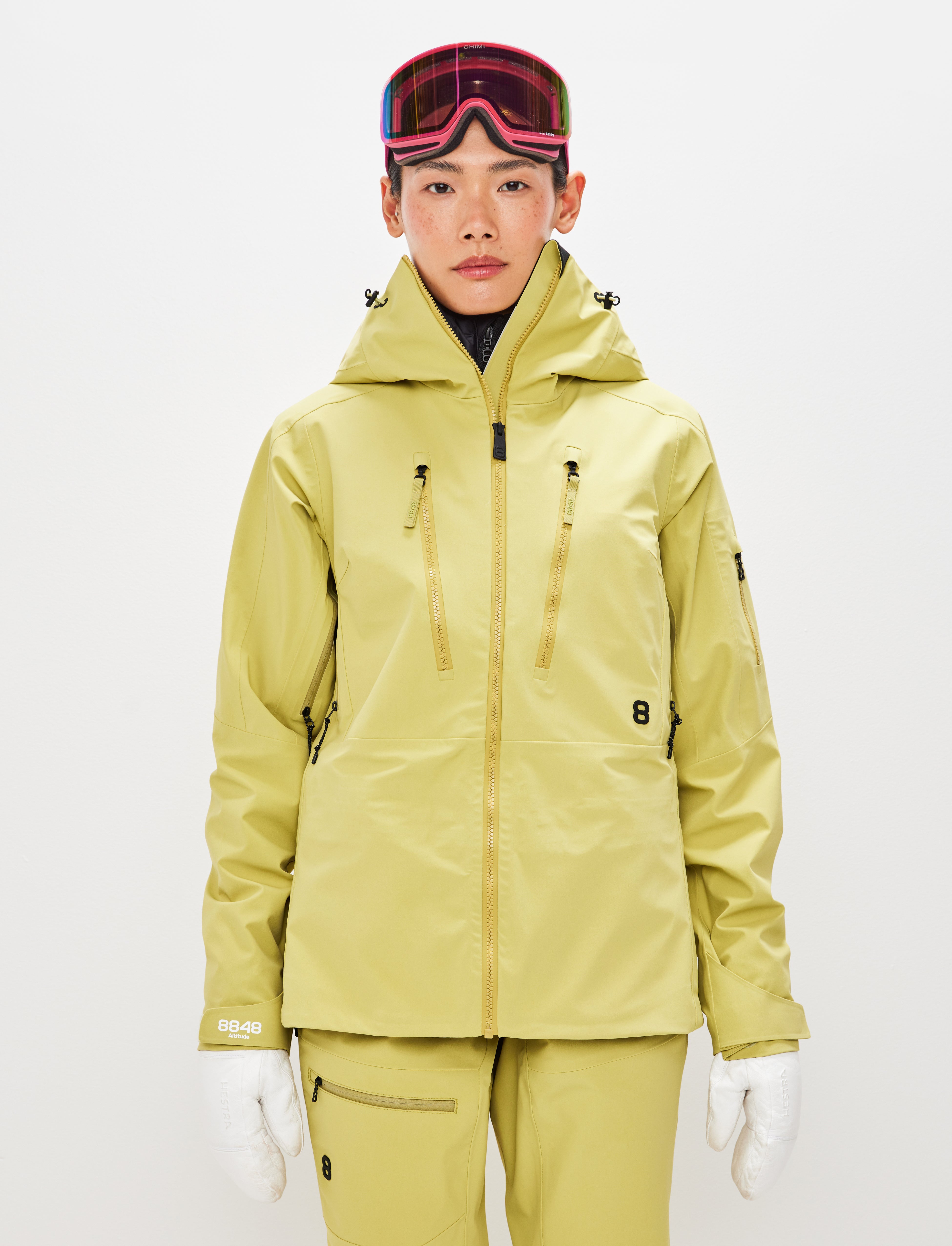 Pow 3.0 W Shell Jacket - Flax Yellow